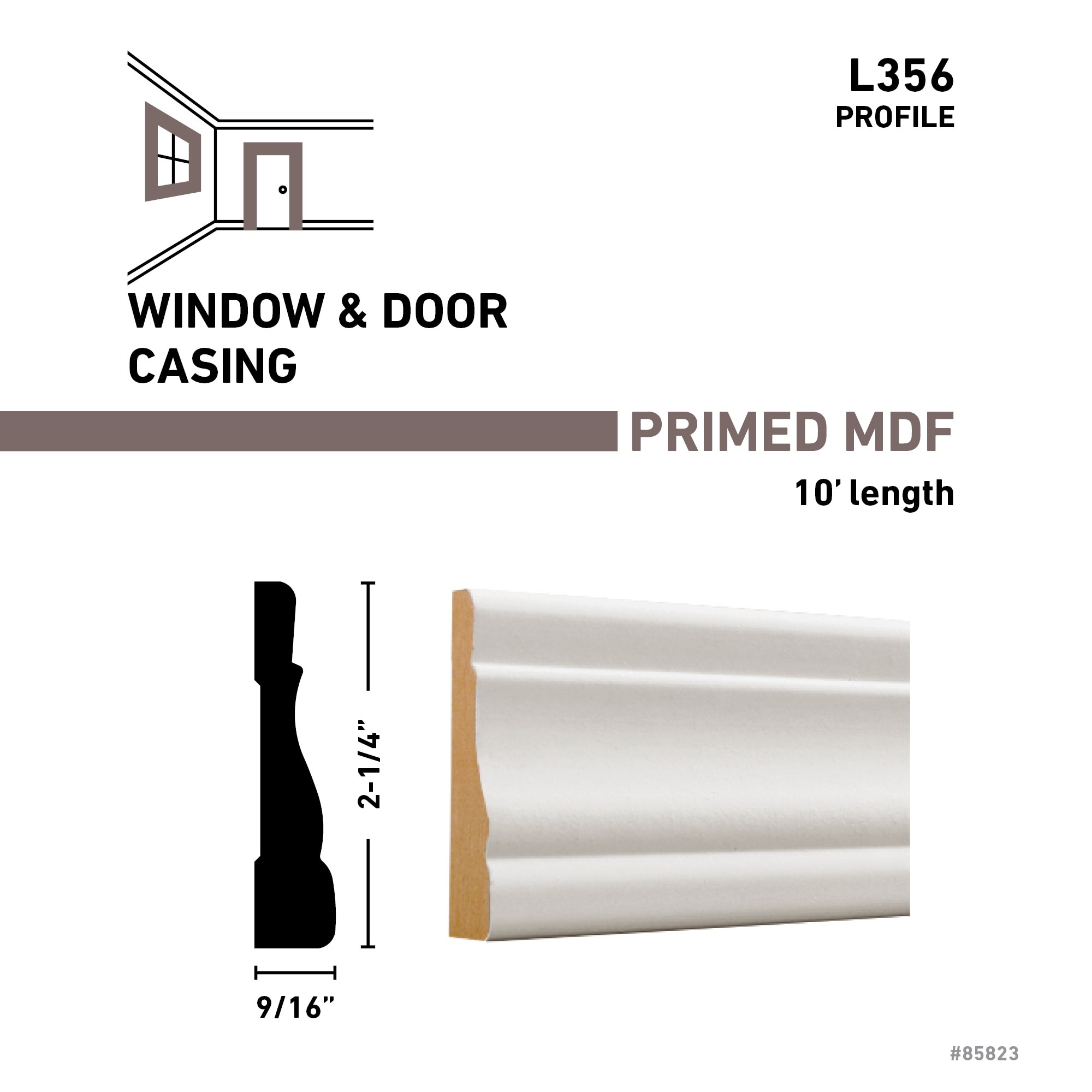 RELIABILT 35610FBDPM Window-Door-Casings - View #5