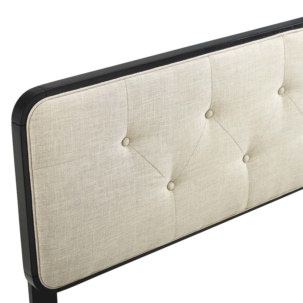 Modway MOD-6233-BLK-BEI Upholstered-Headboards - View #5