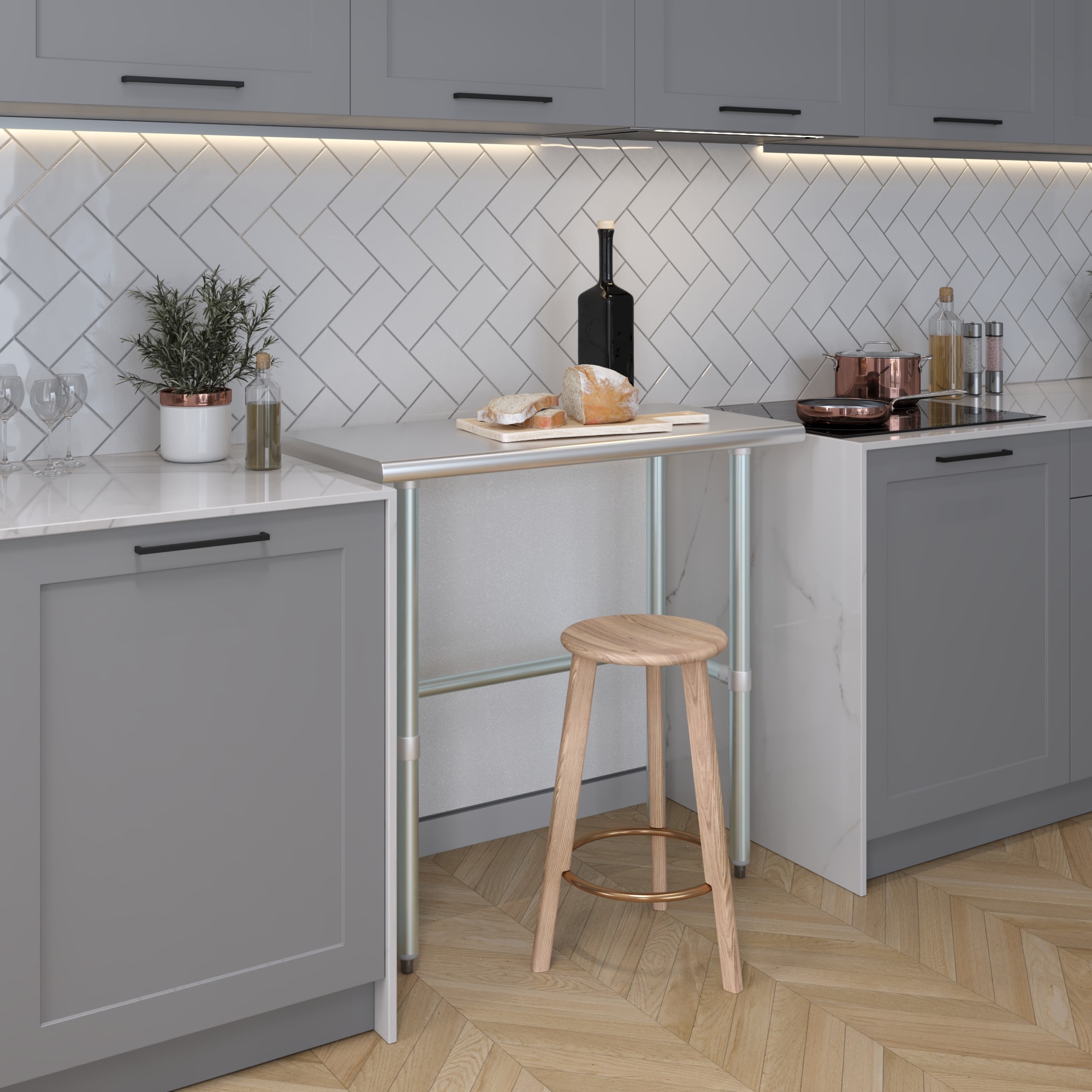 Amgood LWT-1836-RCB Kitchen-Furniture - View #6