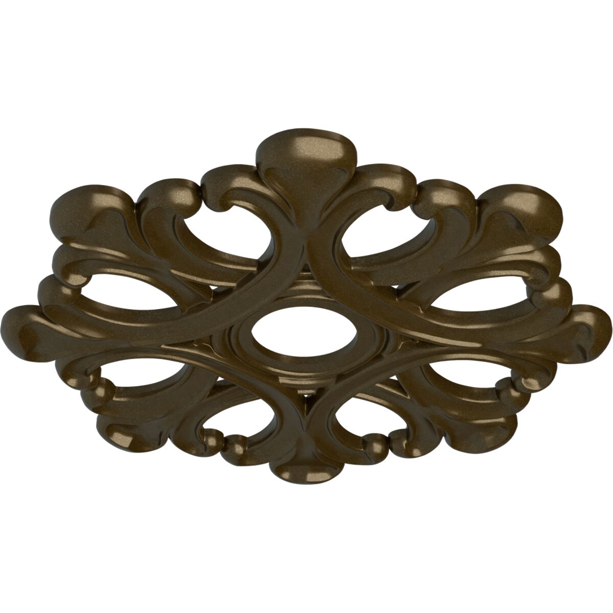 Ekena Millwork CM20ANBRS Ceiling-Medallions - View #2