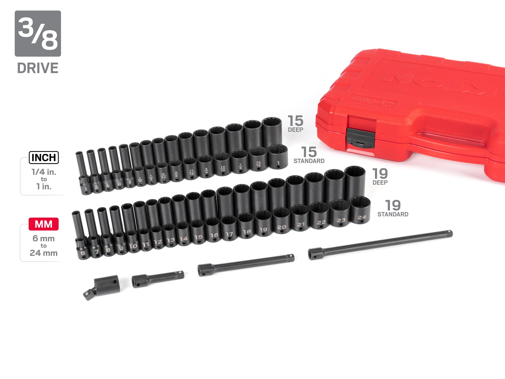 TEKTON SID99404 Impact-Socket-Sets - View #3