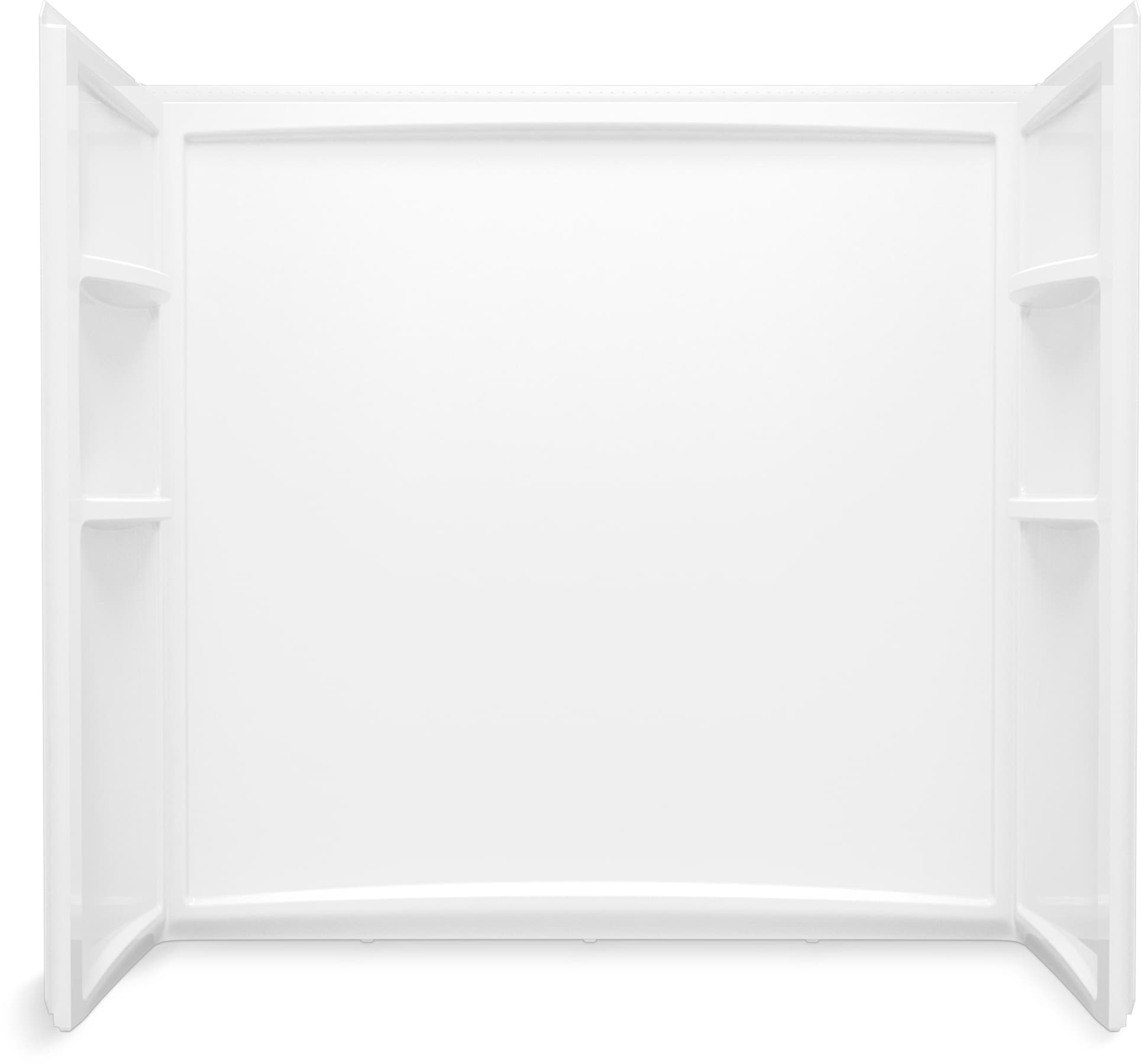 Sterling 71344800-0 Performa 2 60-in L x 29-in W x 58-in H White 3 -Piece Direct to stud Bathtub wall panel kit