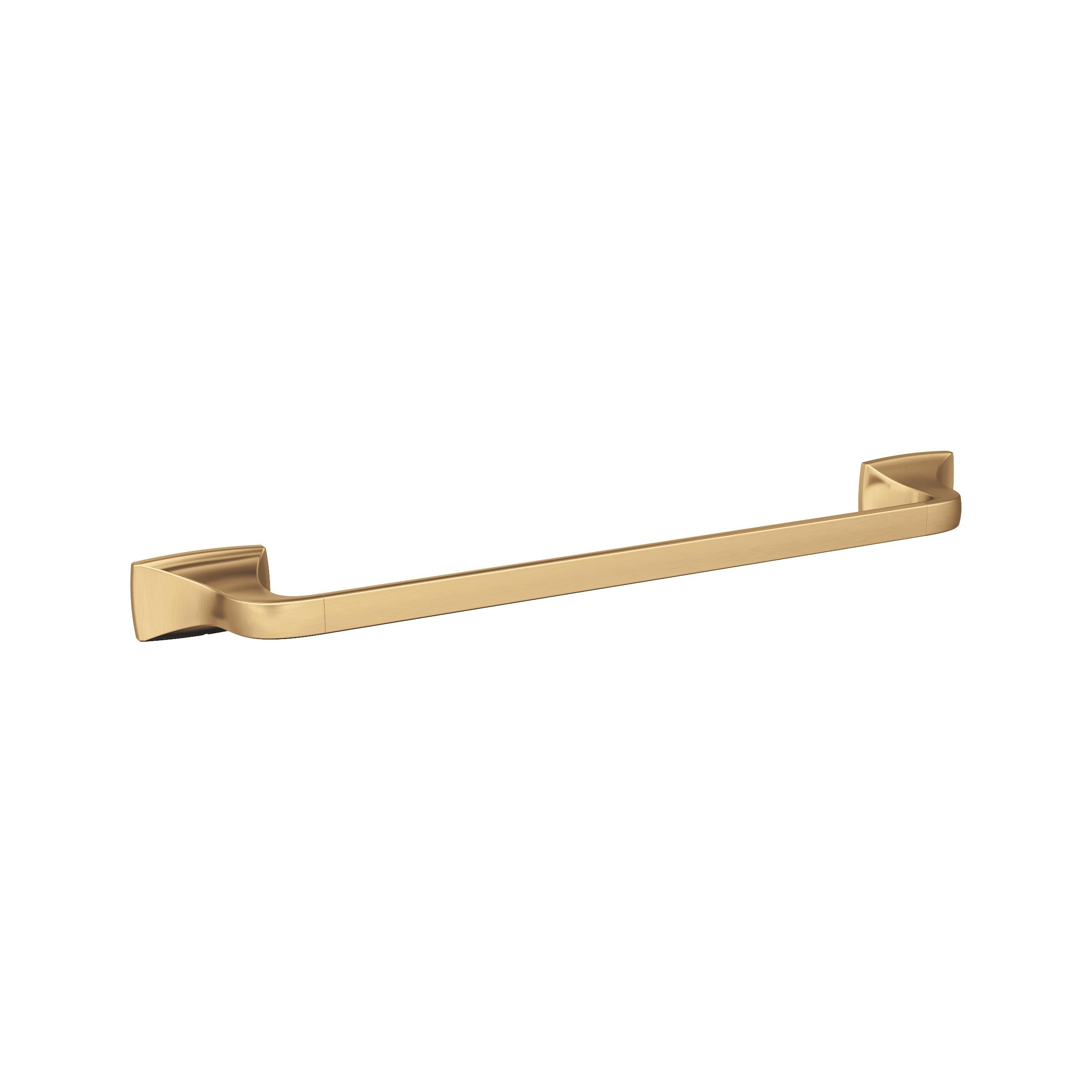 Amerock BH36013CZ Highland Ridge 18-in Champagne Bronze Wall mount Single Towel Bar