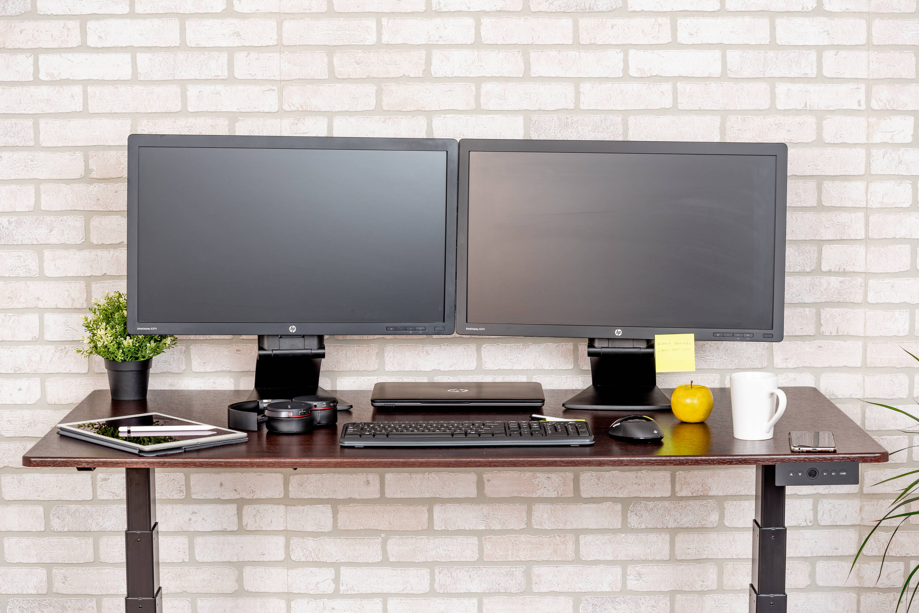 Luxor STANDE-60-BK-DW desks - View #9