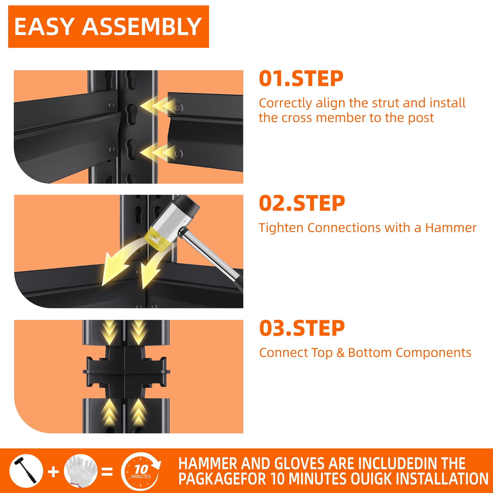Siavonce XH15934 Free-Standing-Shelving - View #4