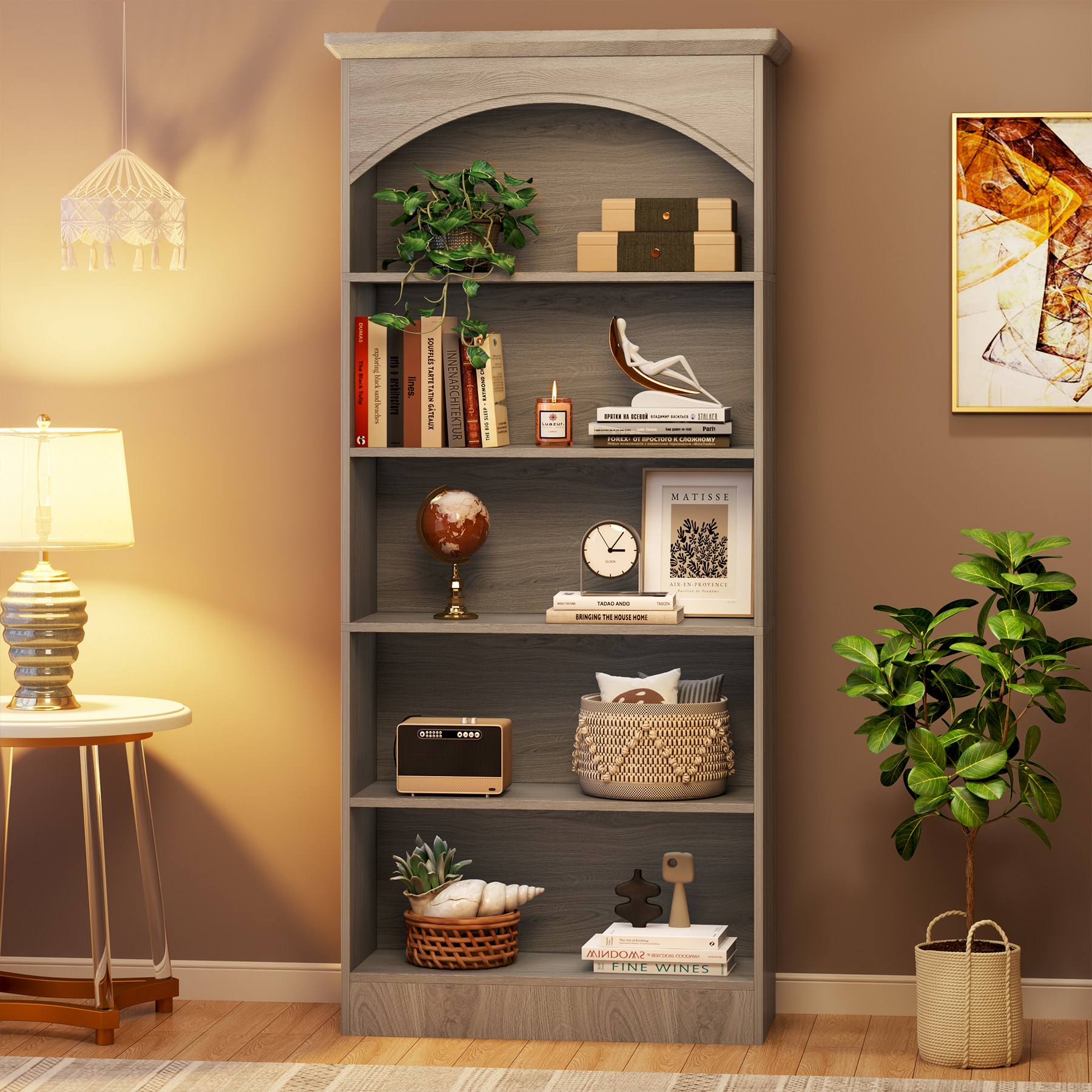 Tribesigns HOGA-J0221 bookcases - View #5