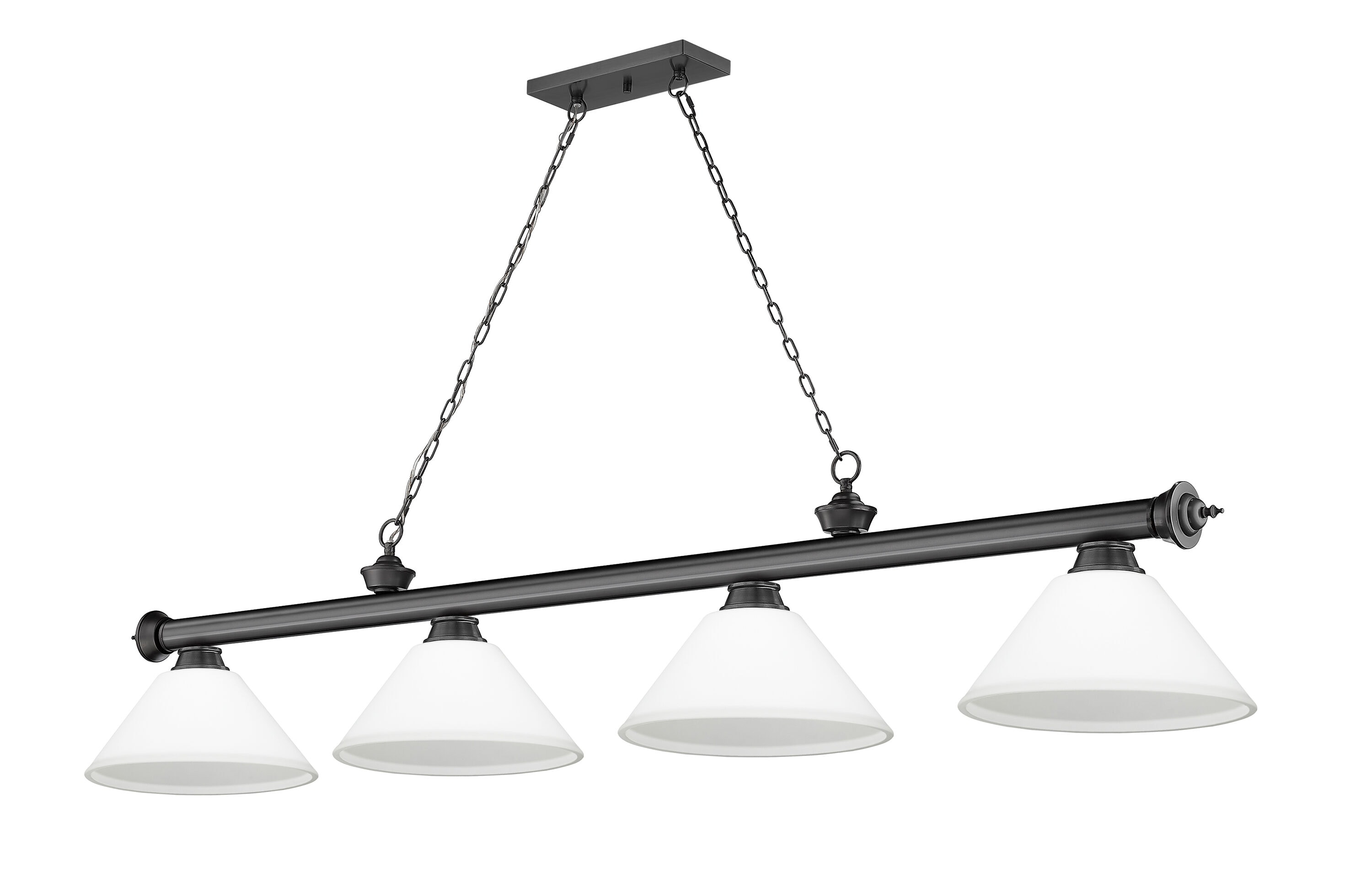 Z-Lite 2306-4BP-AMO14 Pool-Table-Lighting - View #5