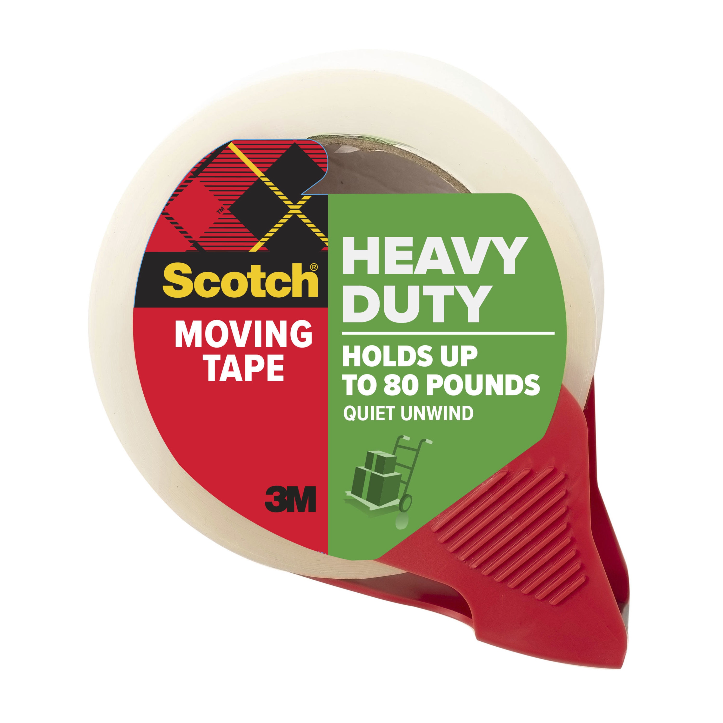 Scotch 1 -Pack 1.88-in x 54.6-yd Heavy Duty Moving tape Dispenser Included