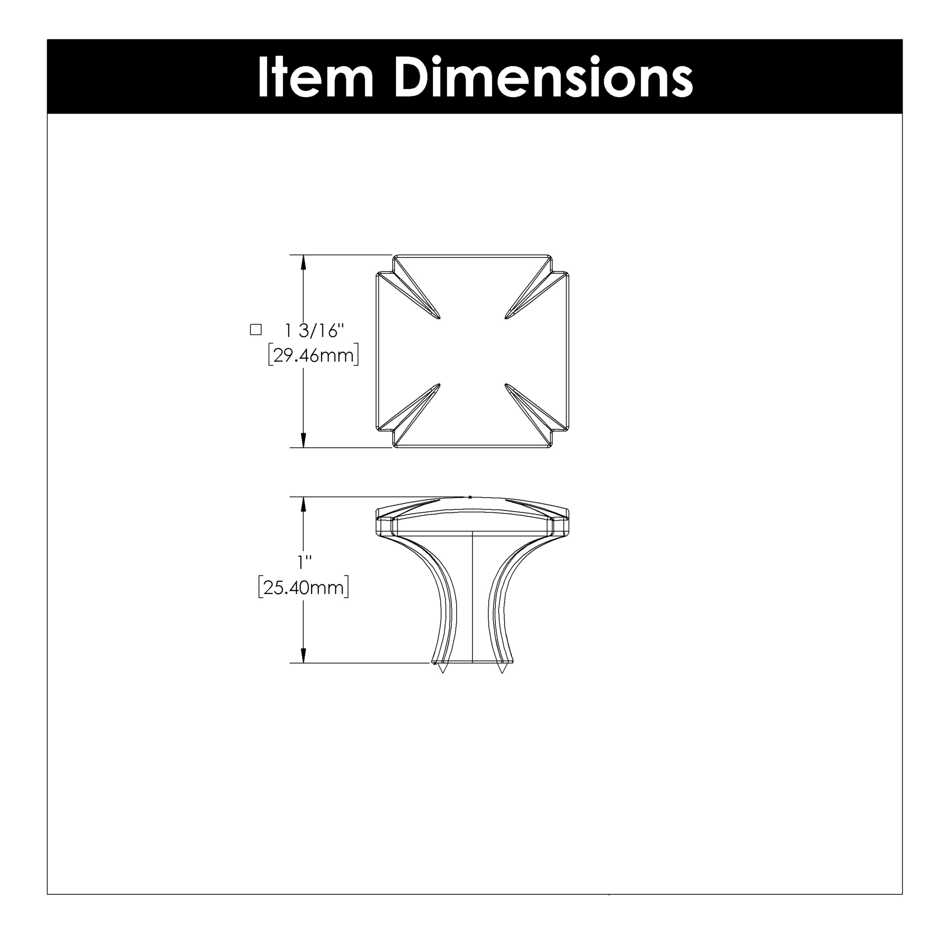 Hickory Hardware P3230-SN Cabinet-Knobs - View #4