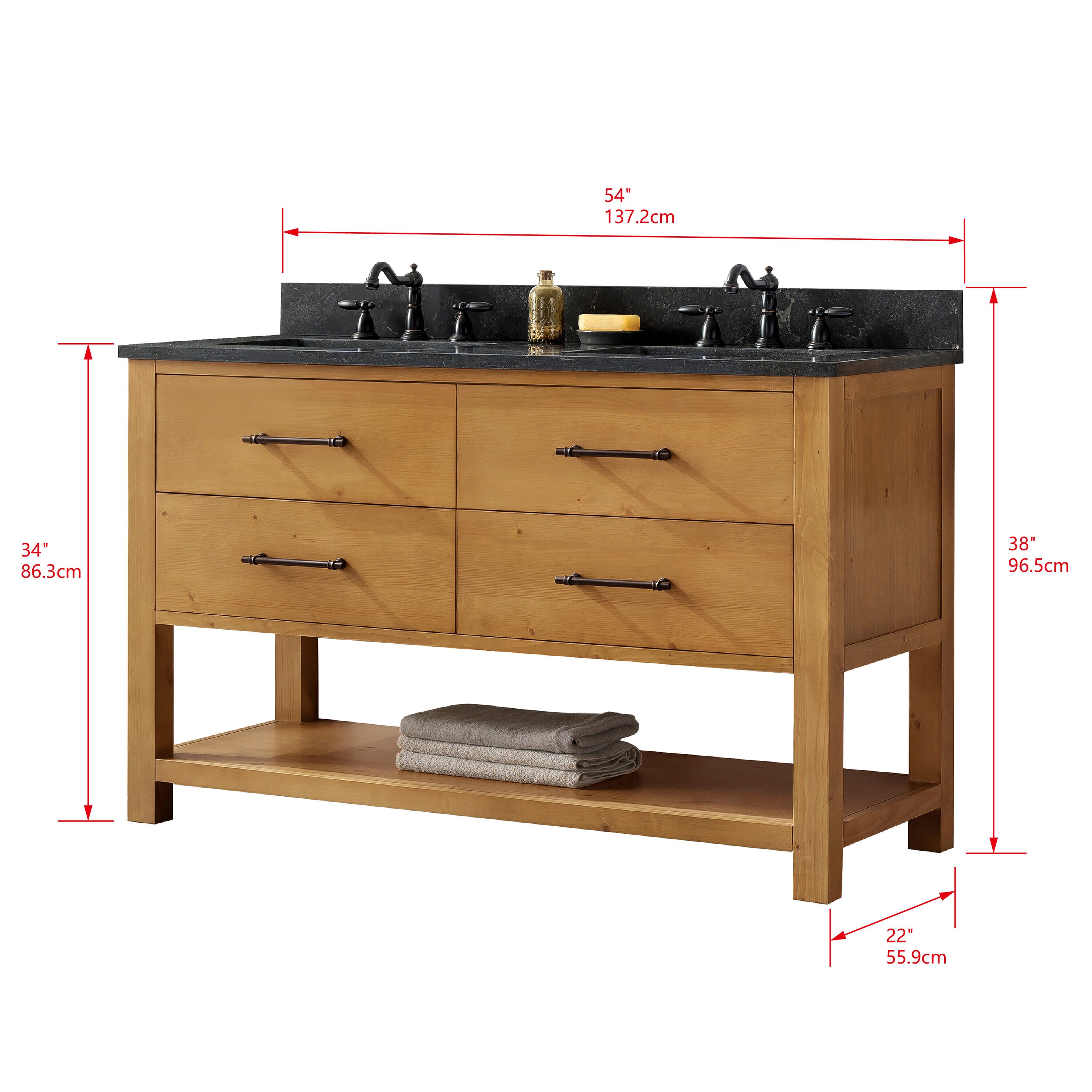 Sudio Design WINDWOOD-54N-D Bath-Vanity-Combo - View #5