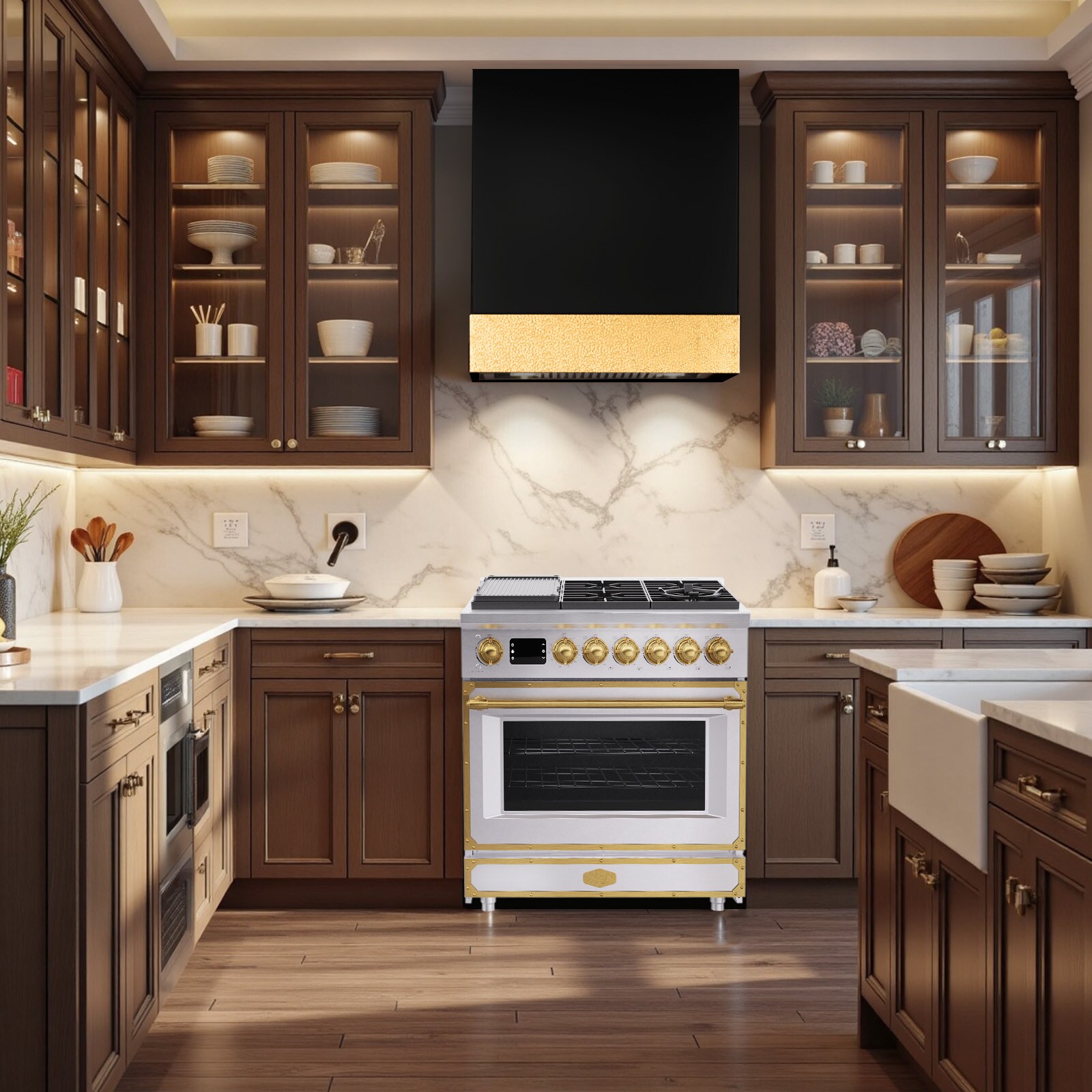 Akicon AK-G36N05A-BSGBGGA1 Freestanding-Gas-Ranges - View #3