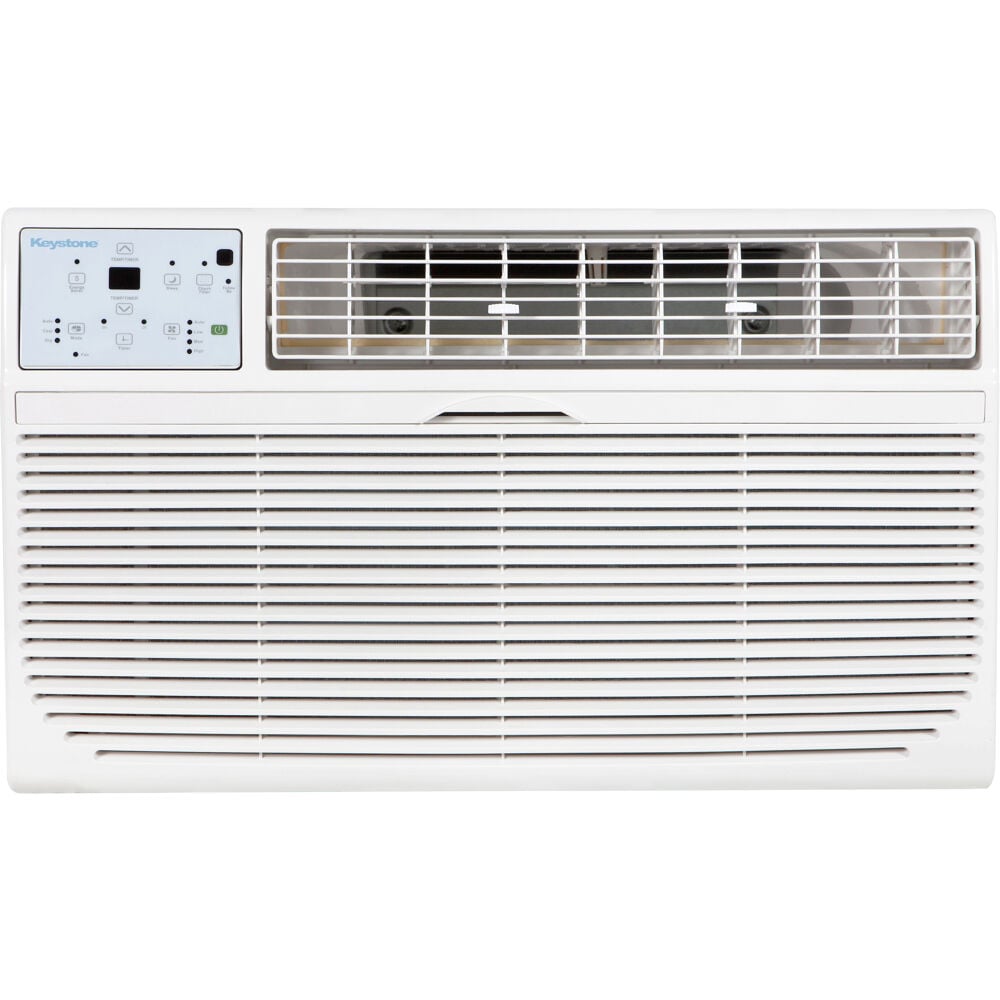 Keystone 10000-BTU 450-sq ft 115-Volt White Through-the-wall Air Conditioner with Remote KSTAT10-1D Sansujyuku sansujyuku.com