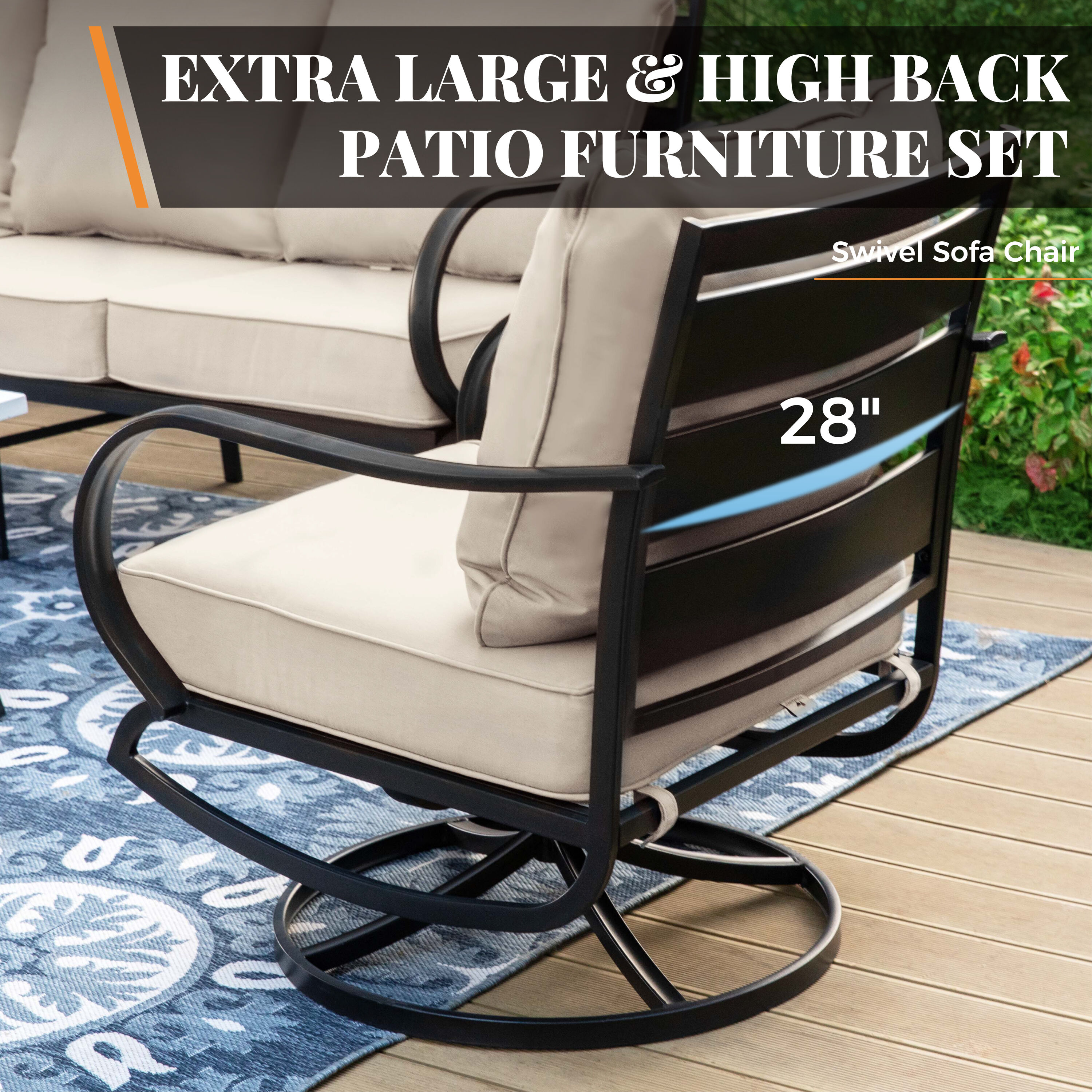 Sunshine Valley CP001-08-5 Patio-Conversation-Sets - View #8