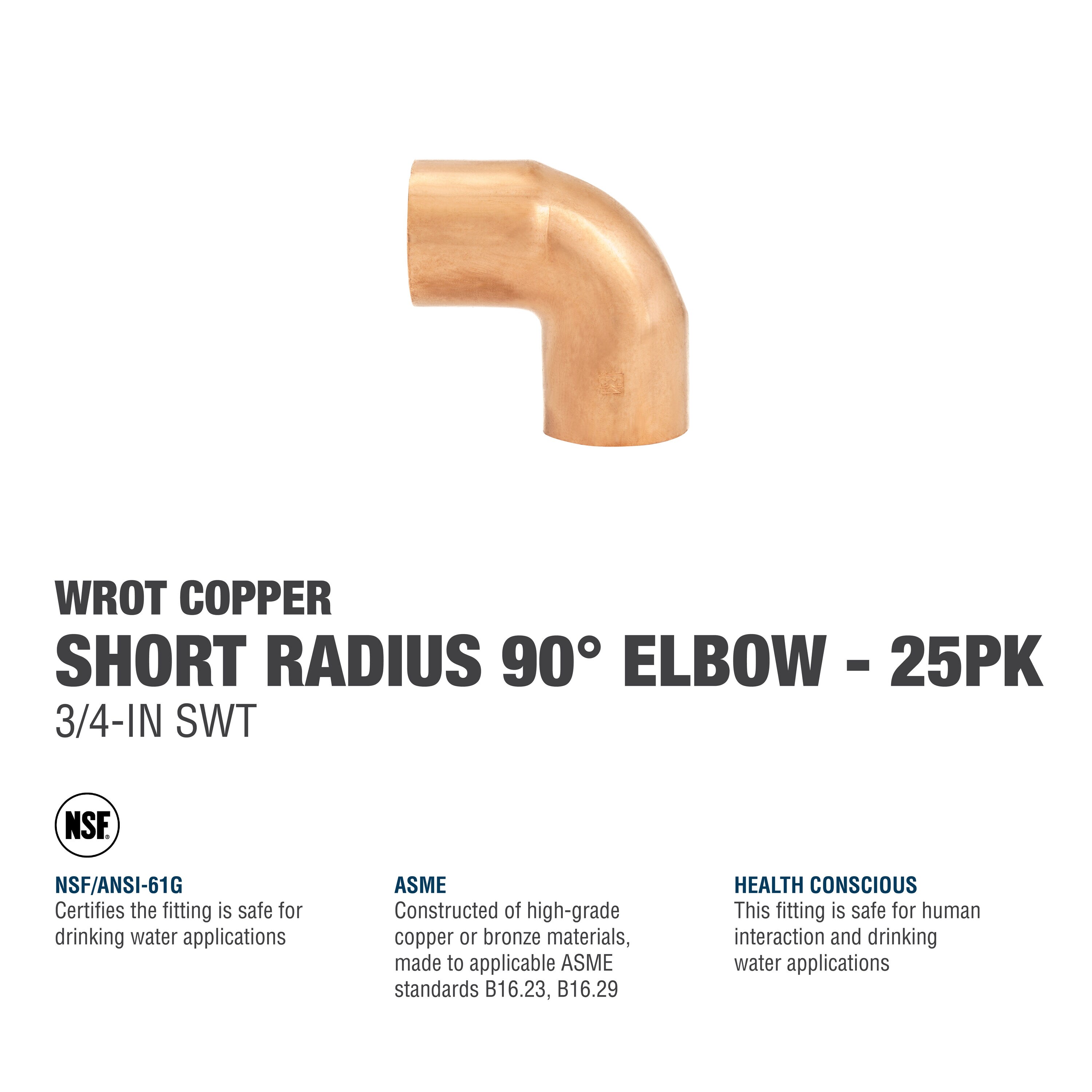 Streamline W 01634P25L Copper-Fittings - View #7