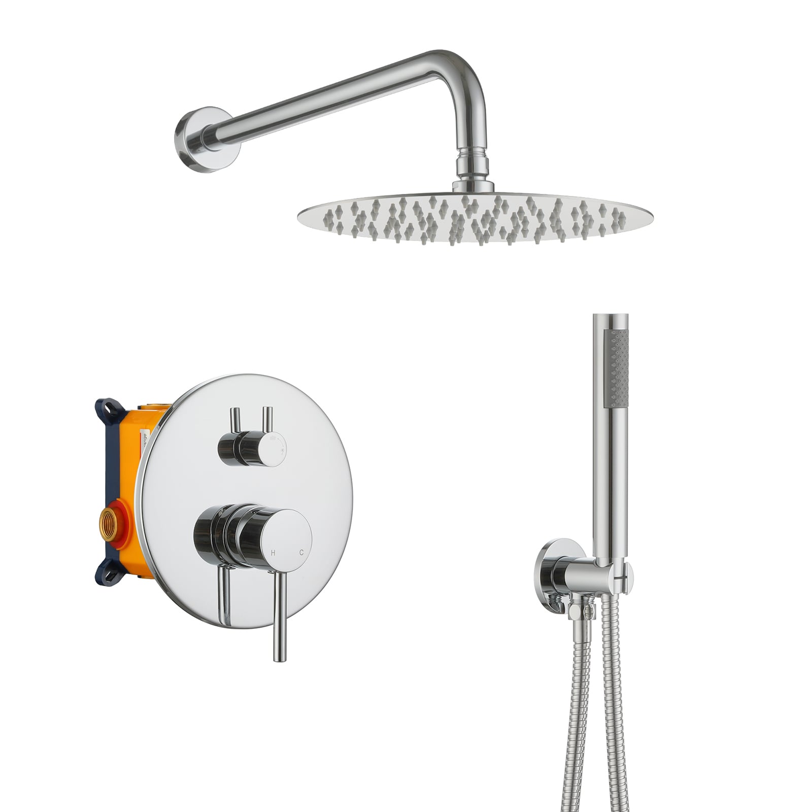 Mondawe AM-S133AC-10CH Showerhead-Bar-Panels - View #3