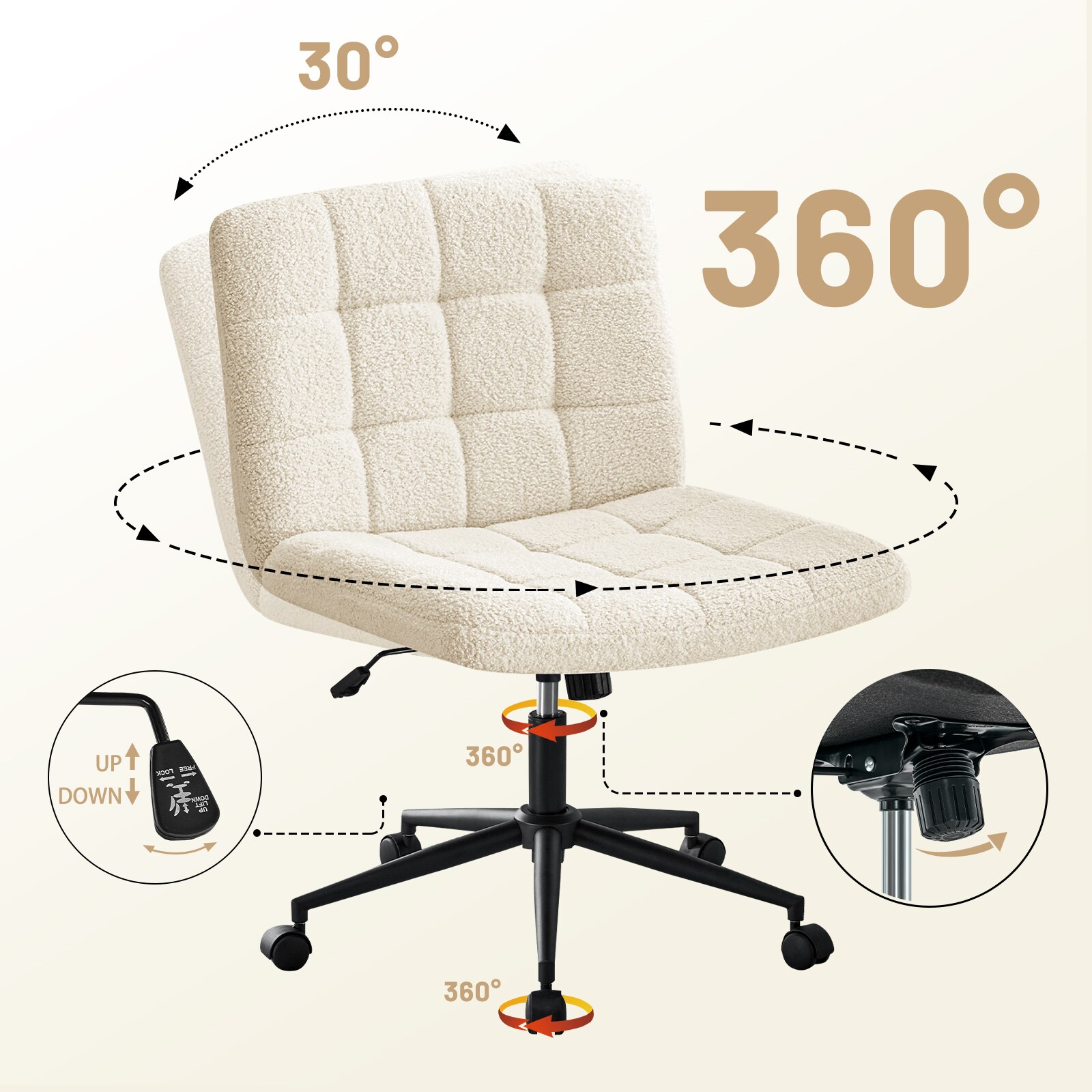 LOVMOR SF-Y-T3593P337992 Office-Chairs - View #3