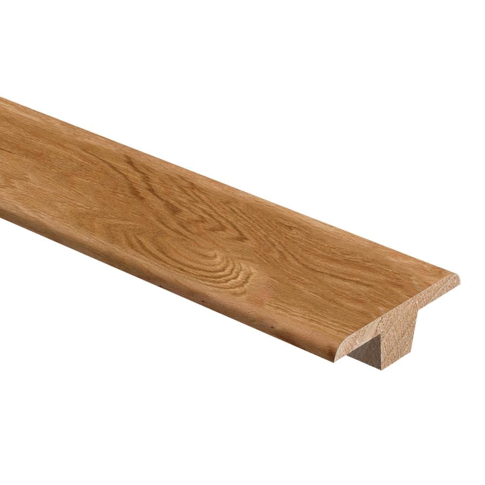 Zamma 204003022503 Natural Oak 0.375-in T x 1.75-in W x 94-in L Wood T-moulding
