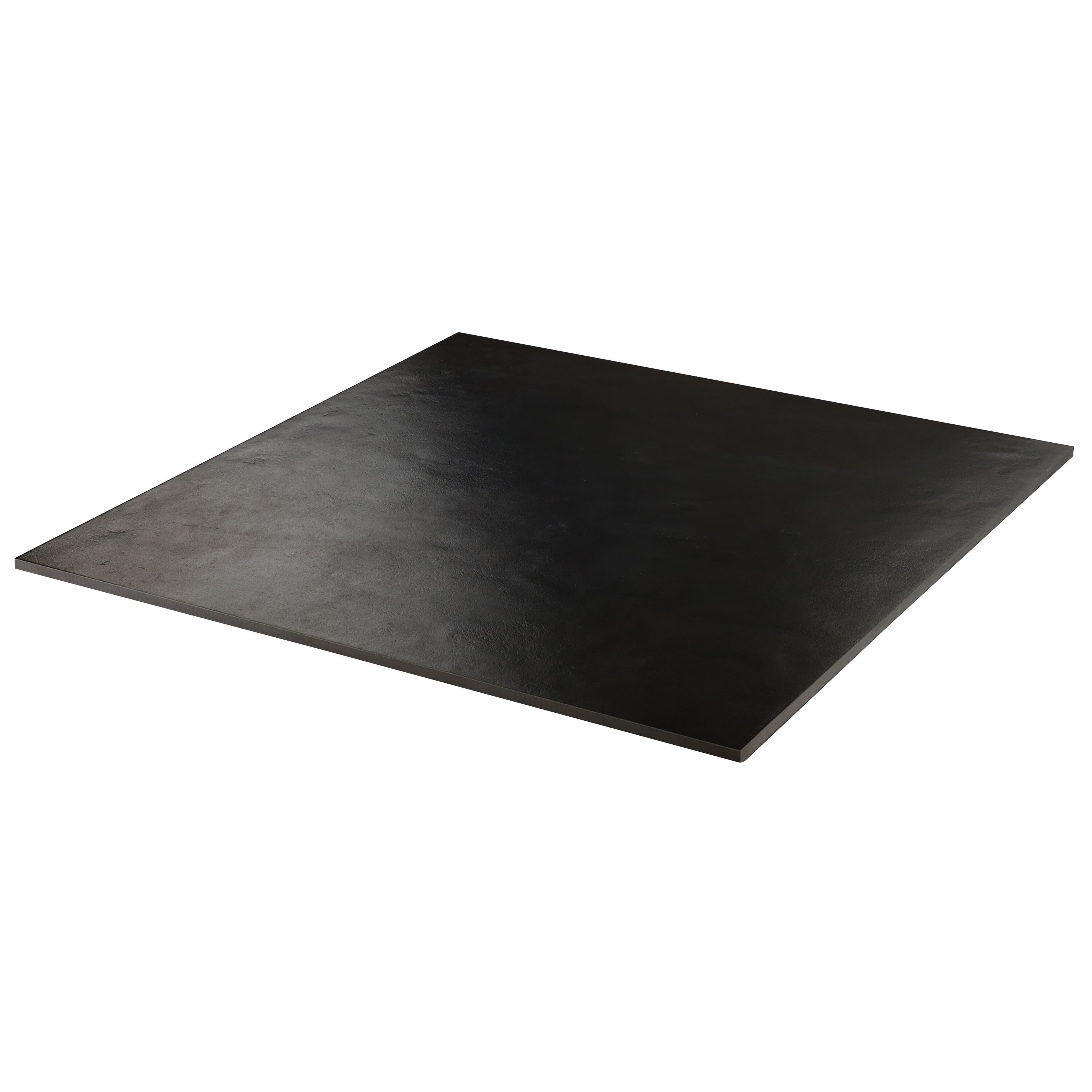 Vocal 24'' x 24'' Matte Black Porcelain Floor and Wall Tile