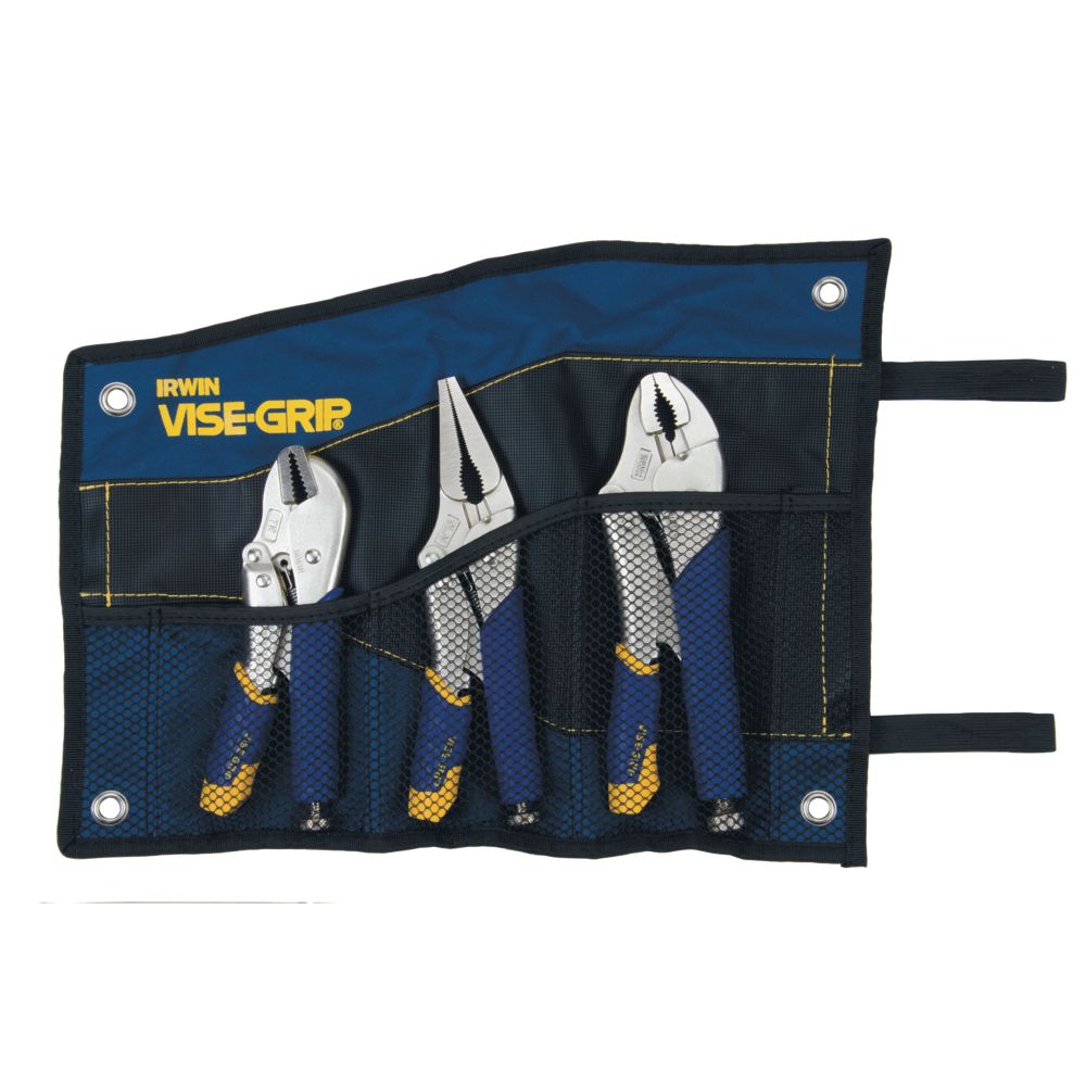 IRWIN 76KBT VISE-GRIP Fast Release 3-Pack Locking Plier Set