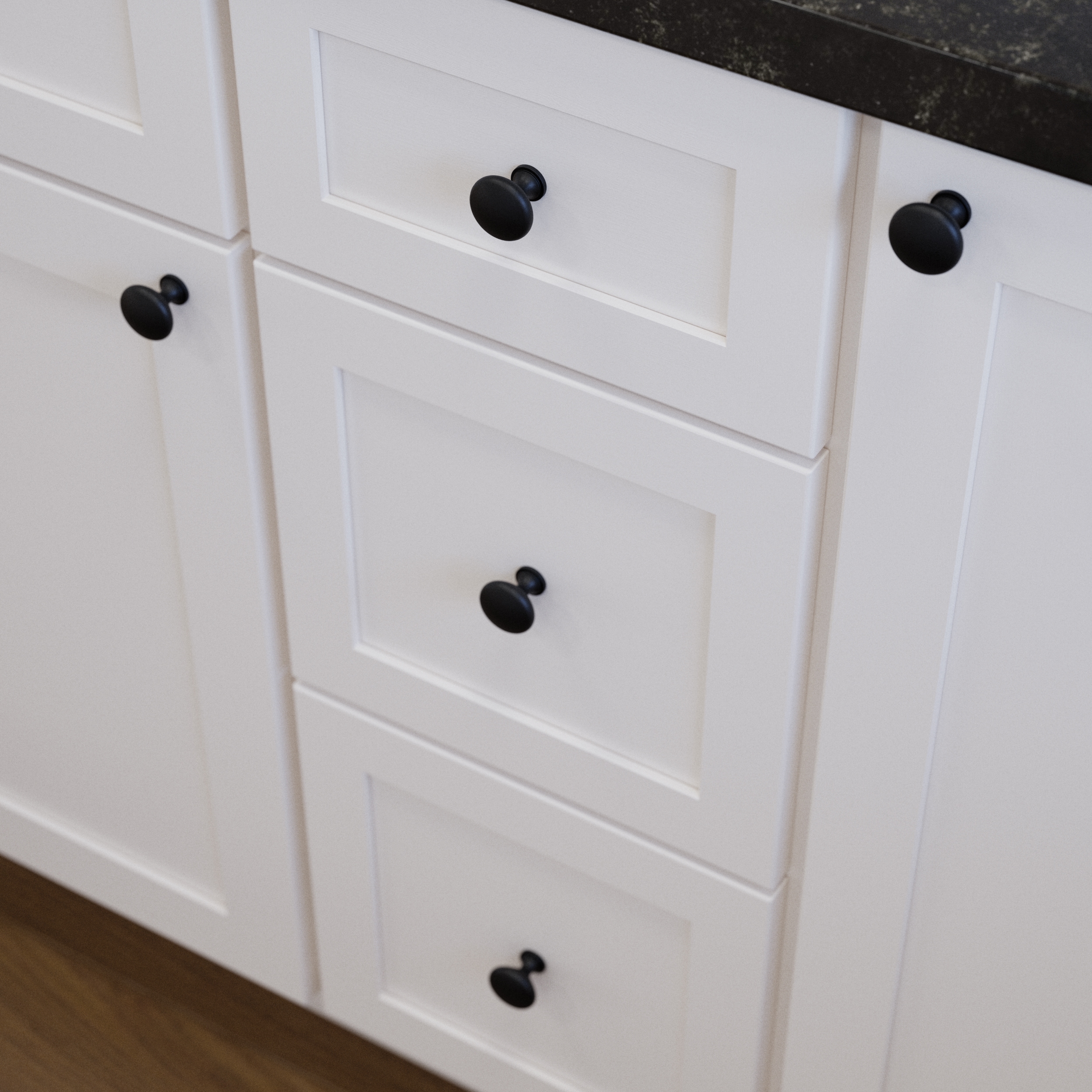 allen + roth P42354W-FB-C Cabinet-Knobs - View #2