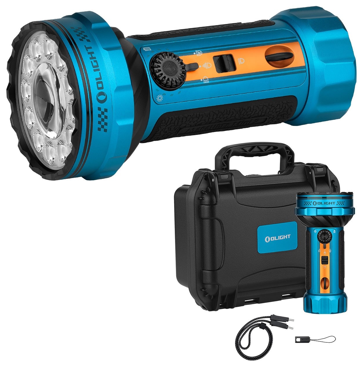 Olight  Marauder Mini 2 Wide-Beam Flashlight 10000 Lumens 750 Meters Roadster