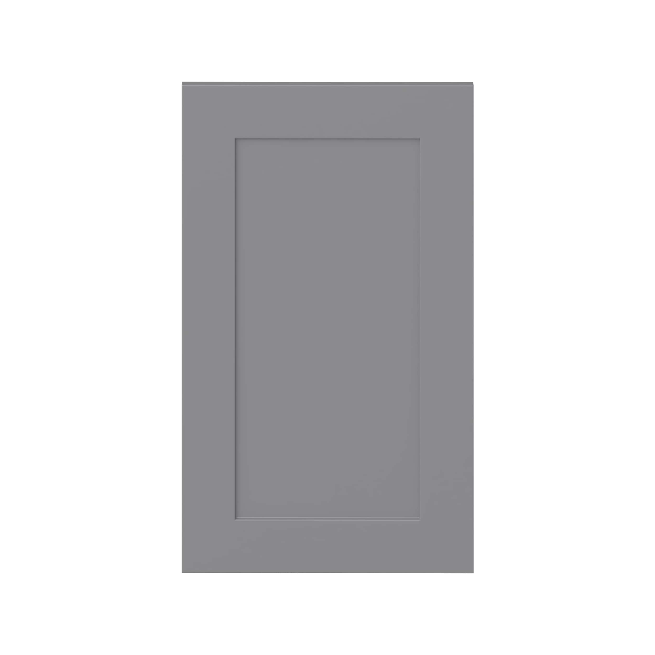 Hugo&Borg DSDR1830-BM Beaumont 18-in W x 30-in H Slate Gray Shaker Base and wall and pantry cabinet doors (Fits 18-in x 30-in wall box )