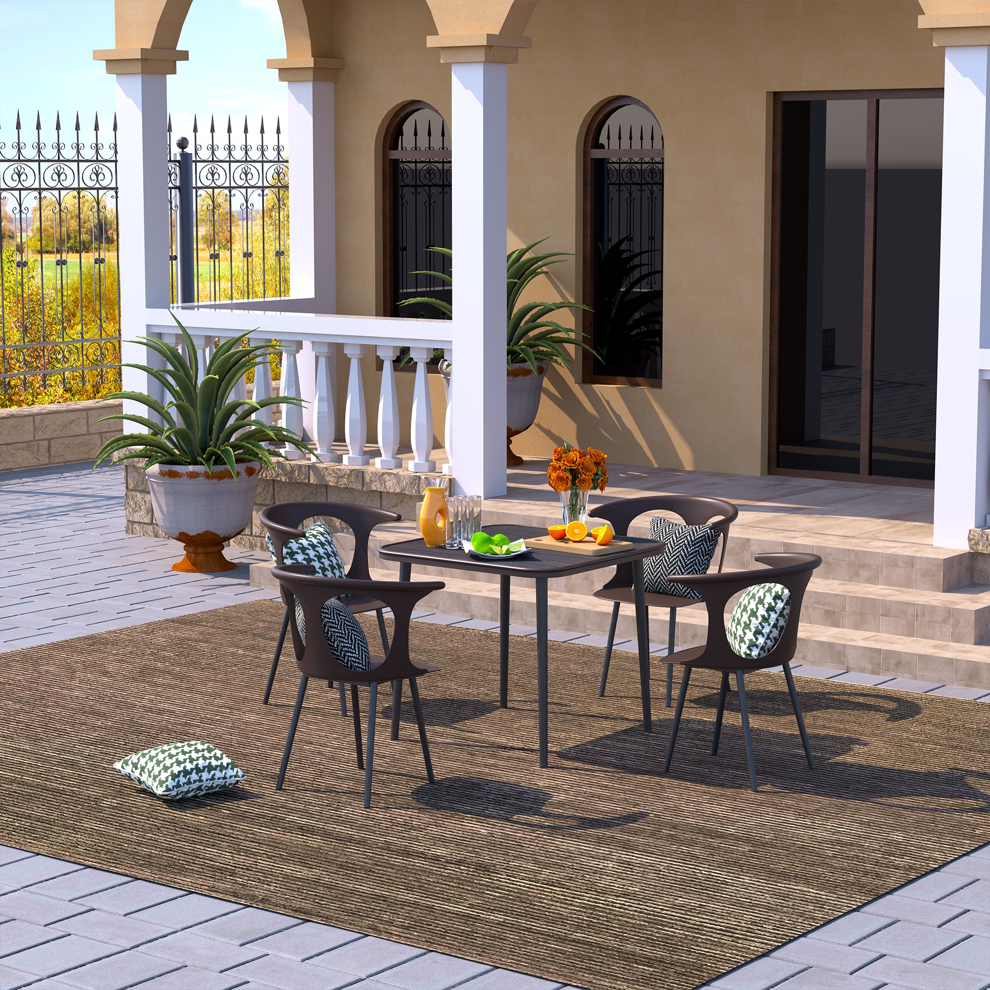 Clihome AL-01DAC-01 Patio-Dining-Sets - View #5