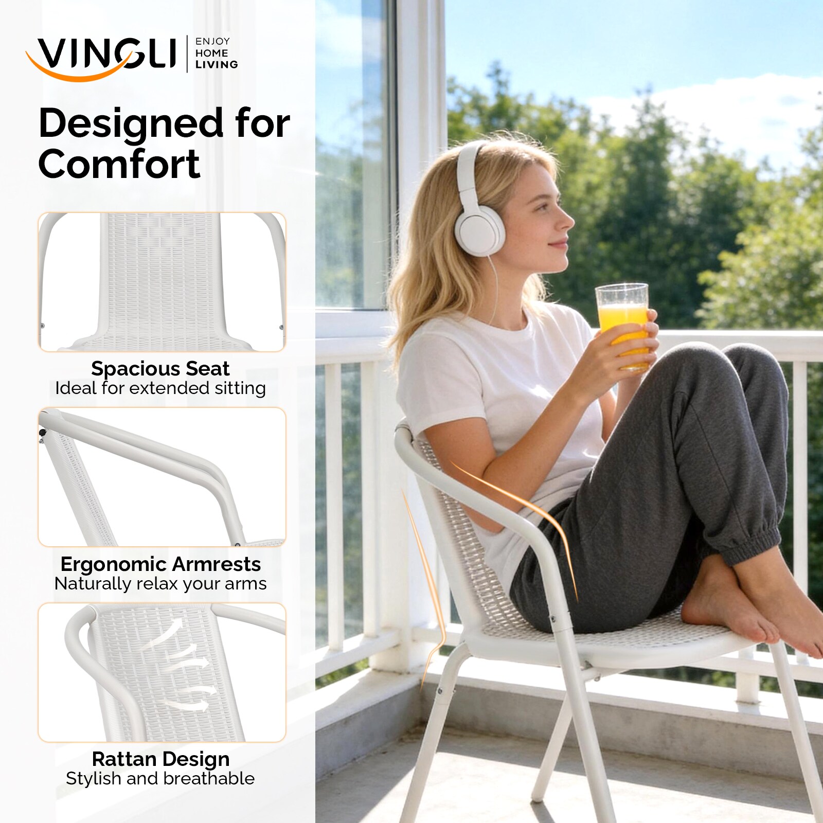VINGLI LS-G56002036 Patio-Chairs - View #7