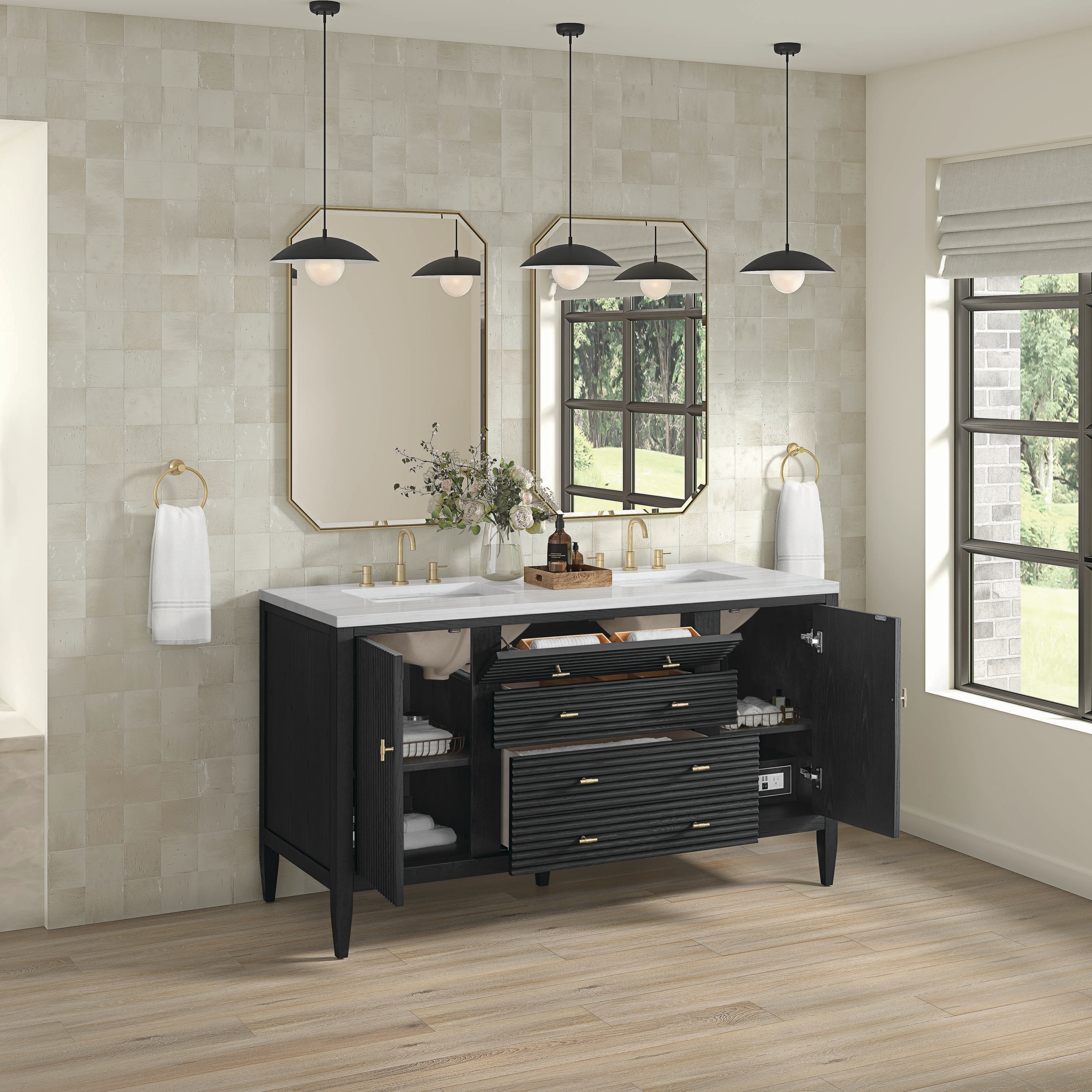 James Martin Vanities 485-V60D-CBO-3AF Bath-Vanity-Combo - View #4