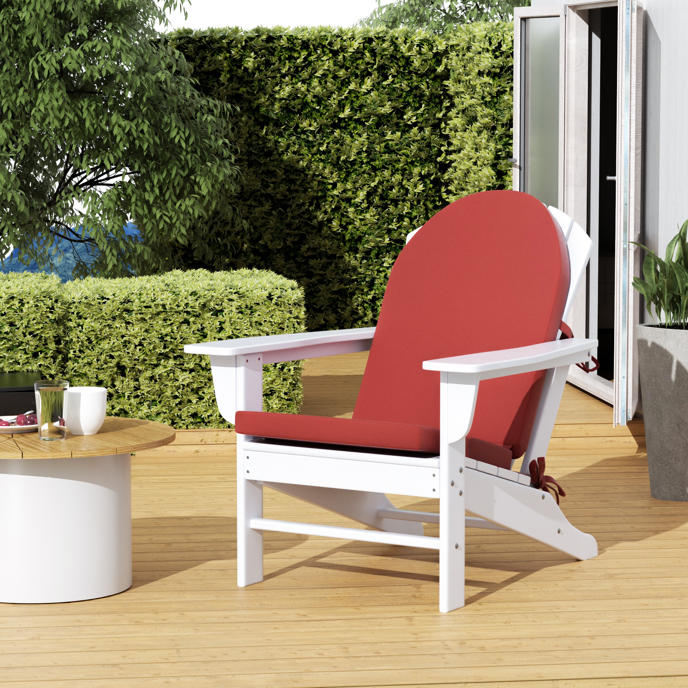 Westin Furniture OD3003-RD Patio-Furniture-Cushions - View #3