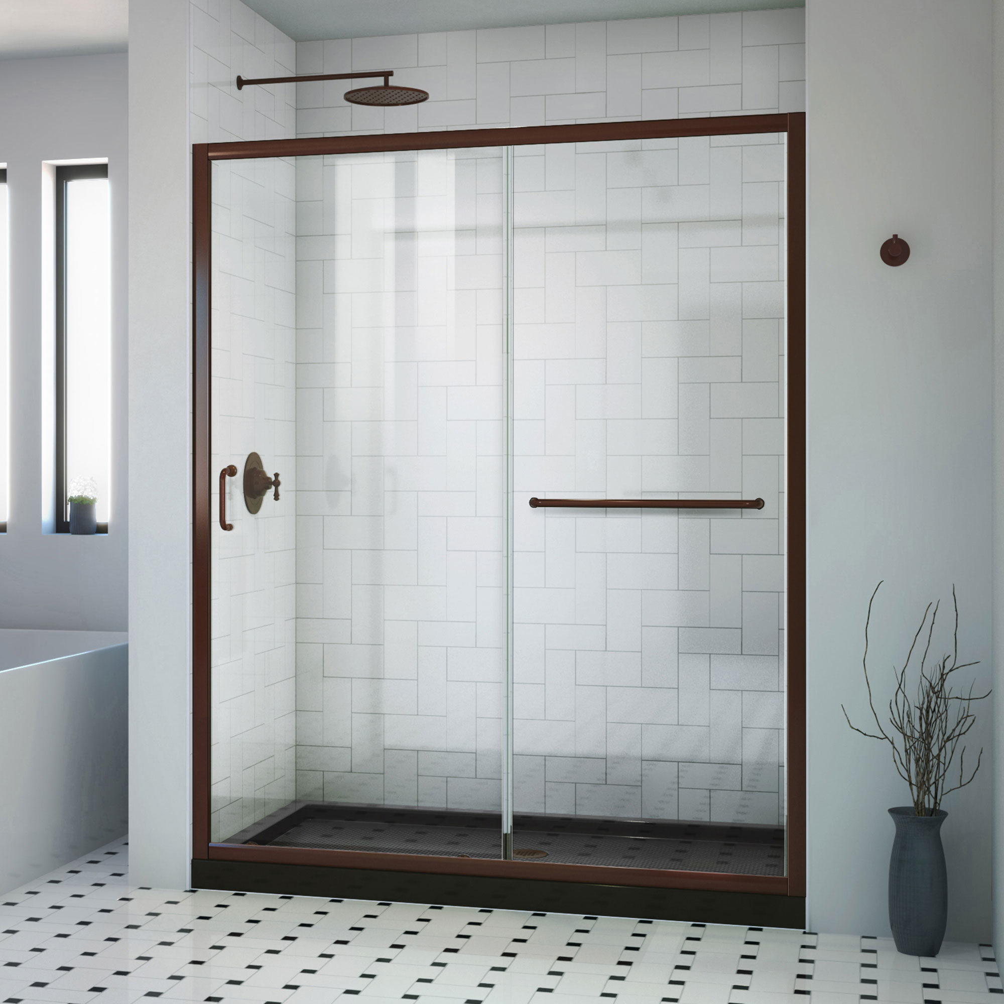 Shower Stalls in Showers 