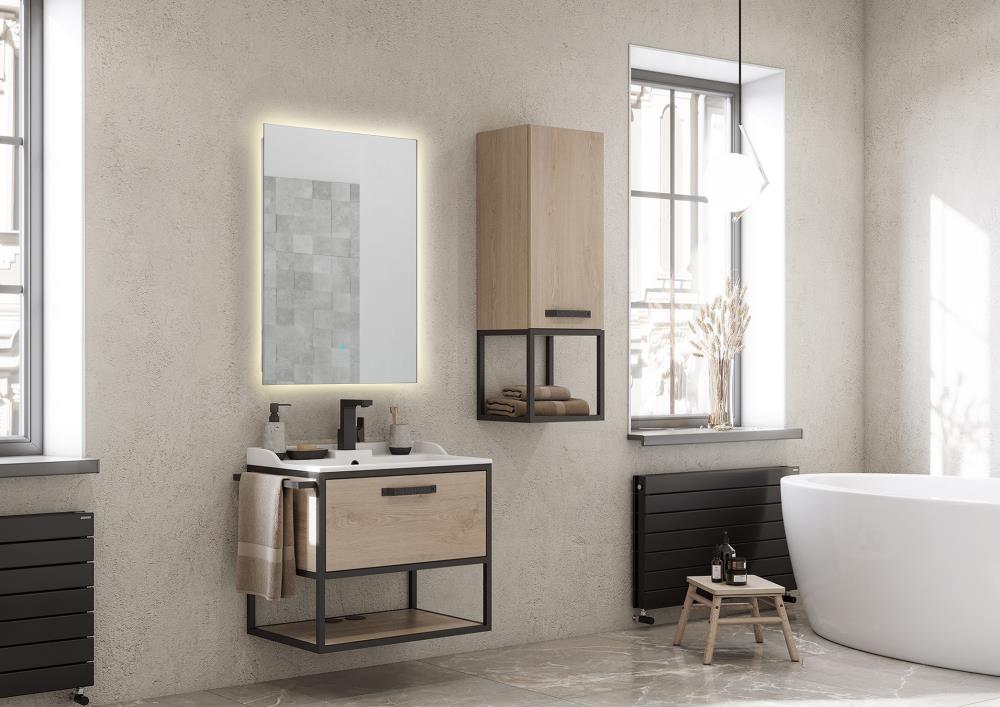 ANZZI BA-LMDFXBT005WH Framed-Bath-Mirrors - View #4