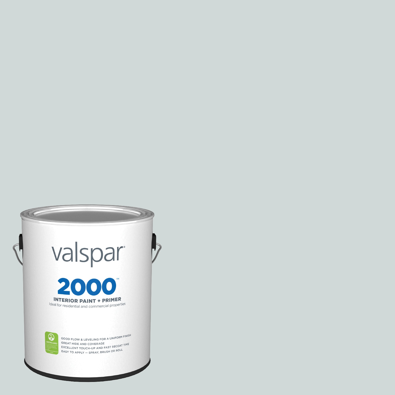 Valspar 5001-1A-26725 2000 Flat Azure Snow 5001-1A Latex Interior Paint Paint + Primer ( 1-gallon )