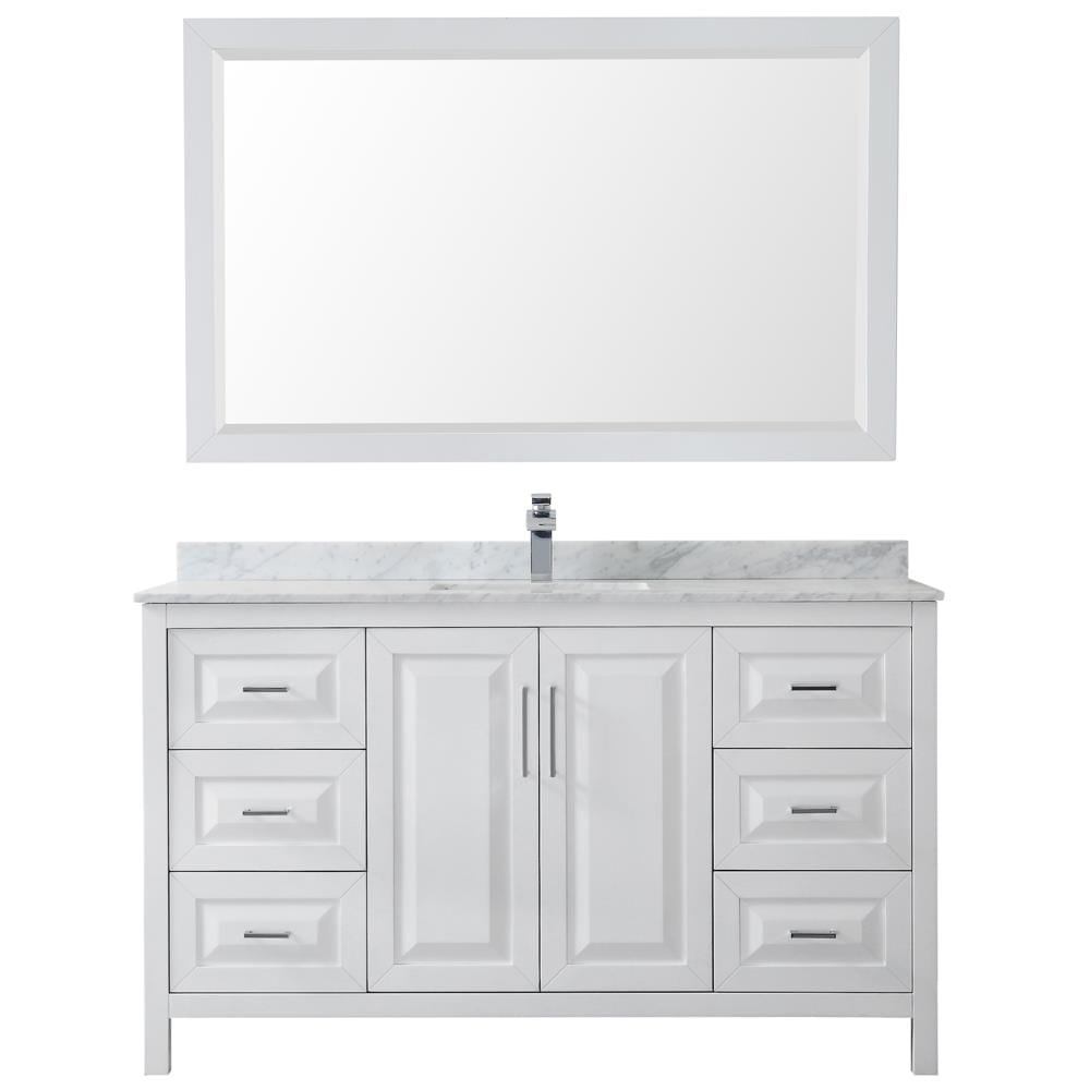 Wyndham Collection WCV252560SWHCMUNSM58 Bath-Vanity-Combo - View #3