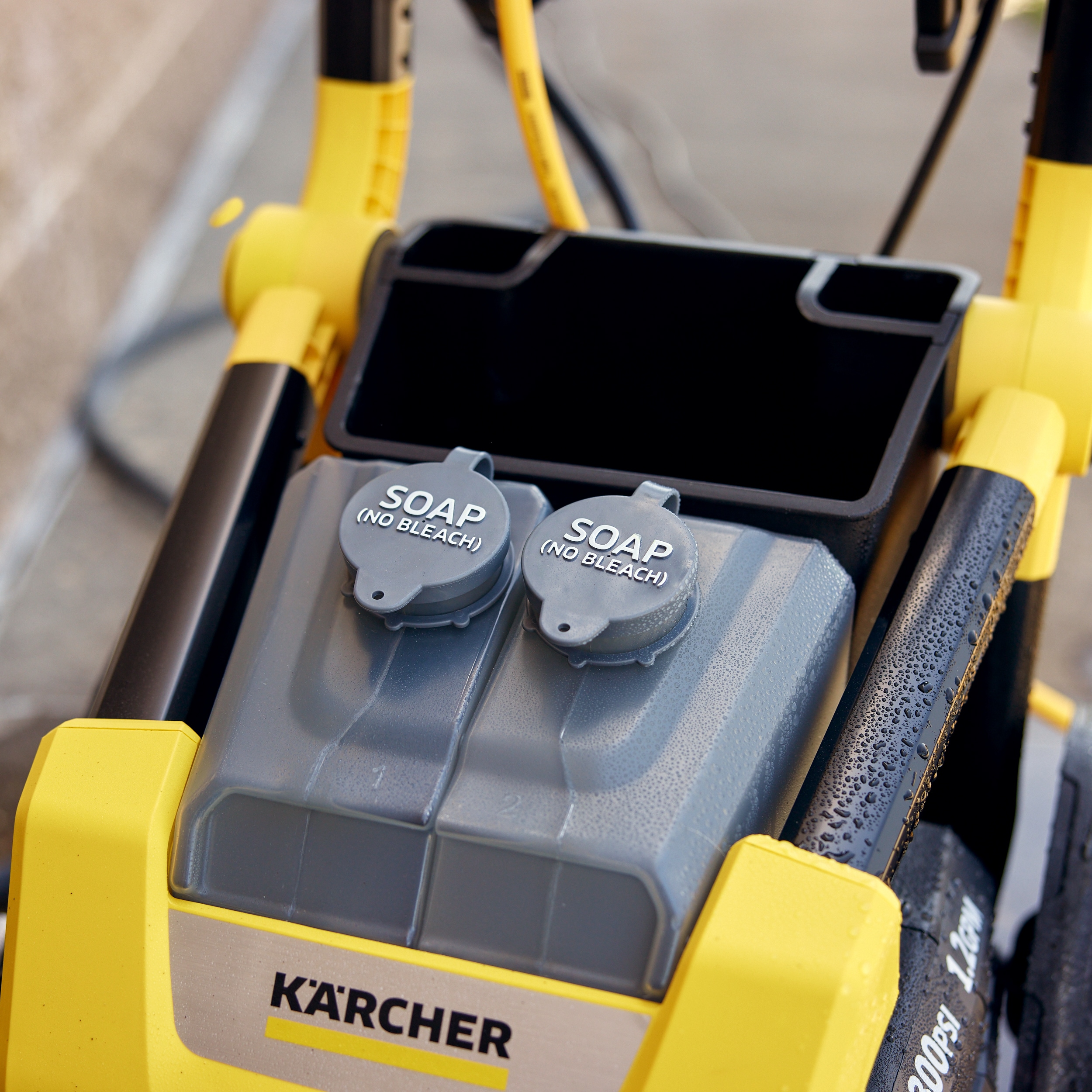 Karcher 2250 Max PSI 1.5 GPM K 4 Power Control Cold Water Corded Electric  Induction Pressure Washer Vario and DirtBlaster Wands 1.324-045.0 - The  Home