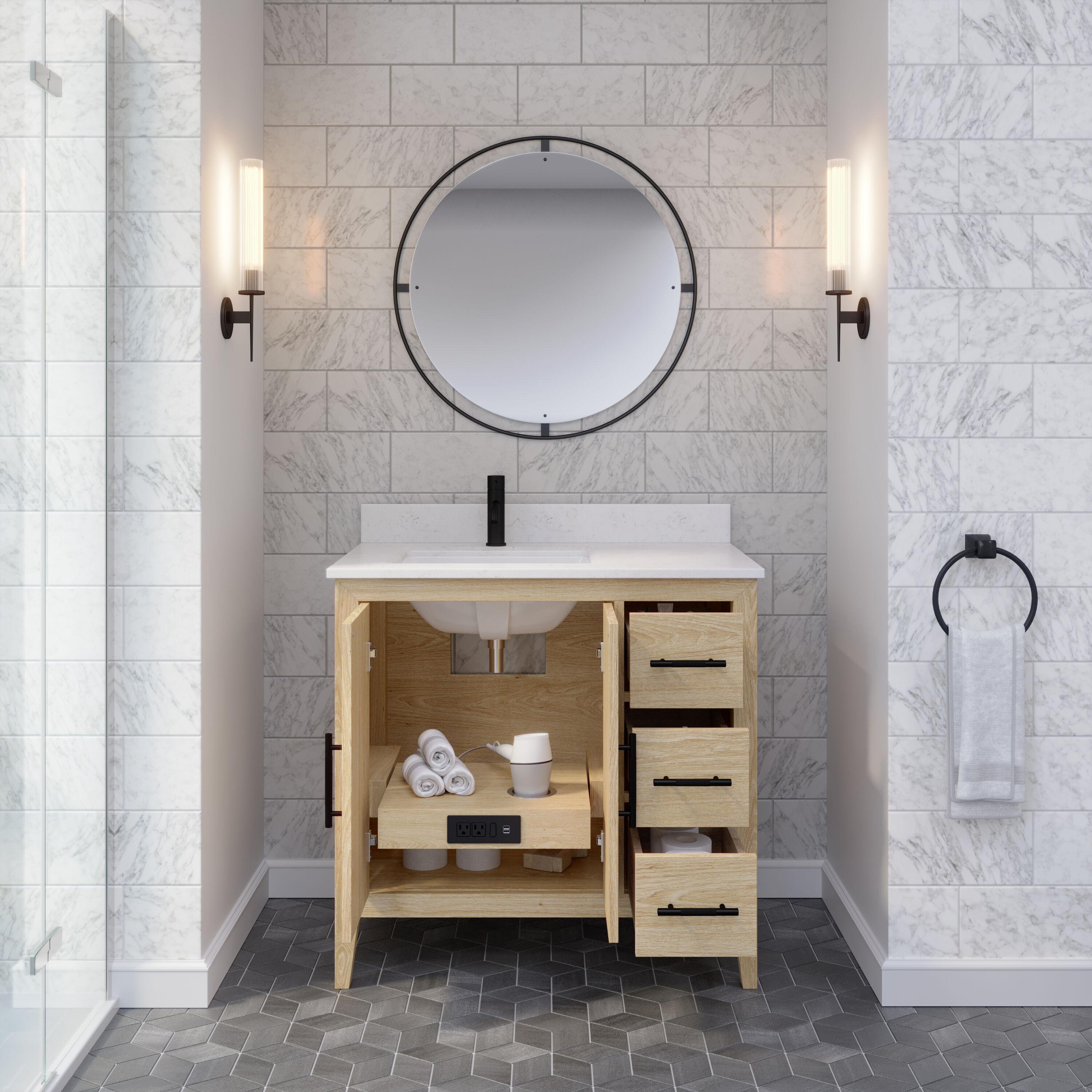 Spa Bathe VA36WO Bath-Vanity-Combo - View #4