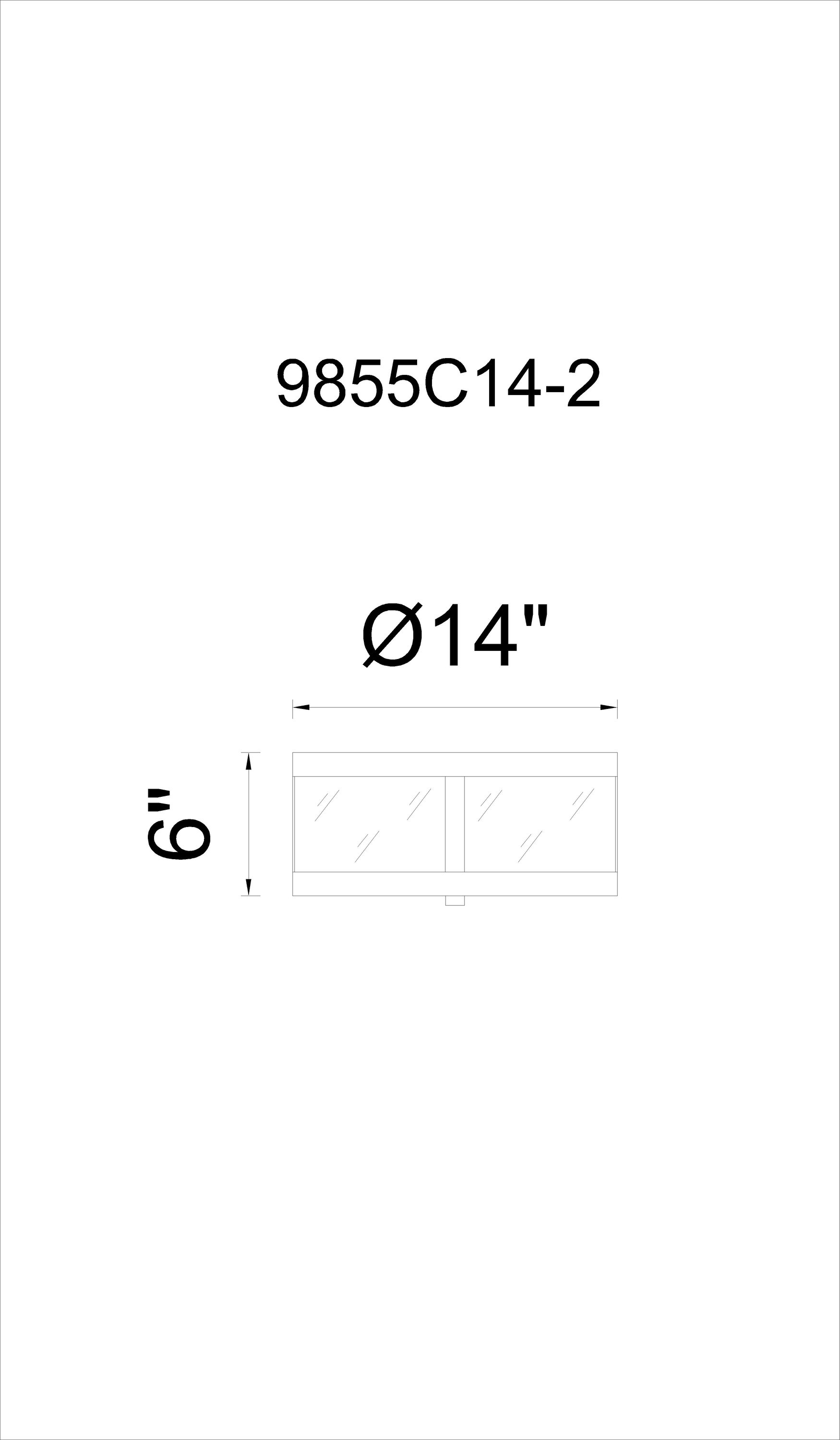 CWI Lighting 9855C14-2-133 flushmounts - View #2
