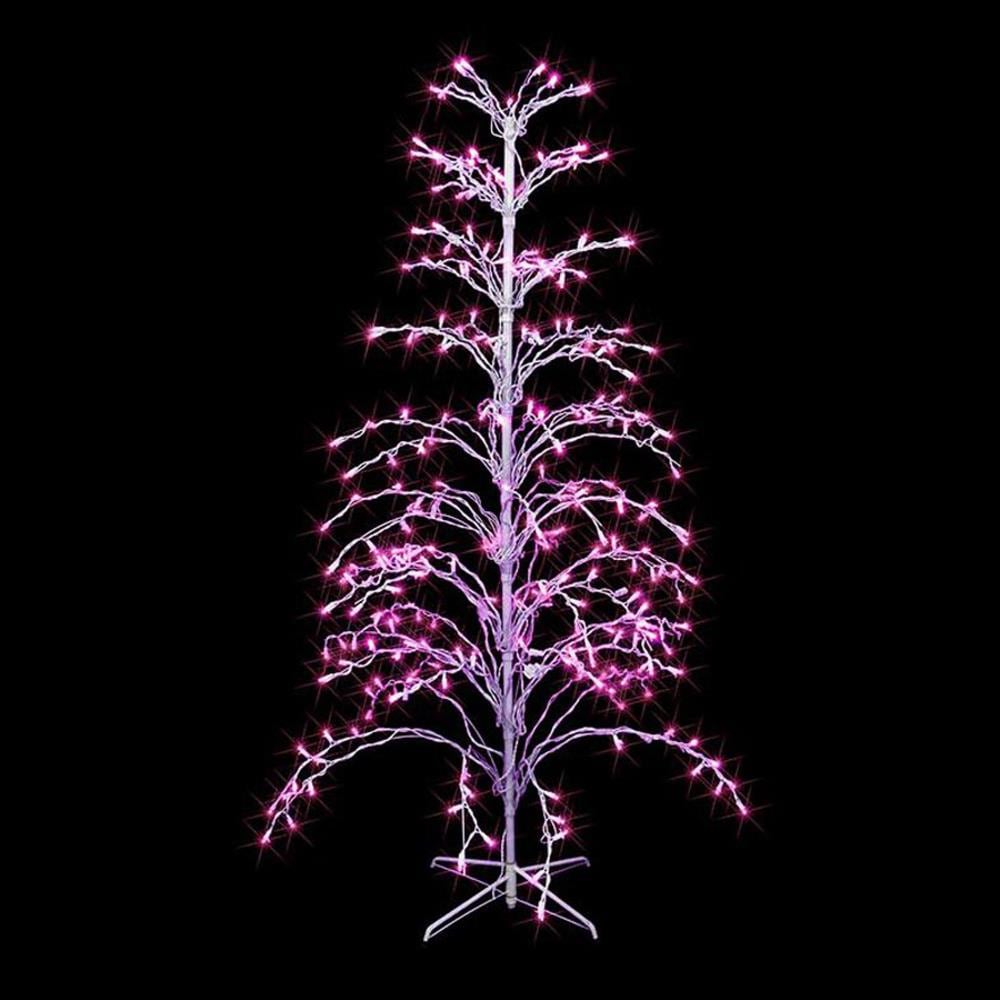Northlight 30873996 72-in Twig Tree with Pink LED Lights