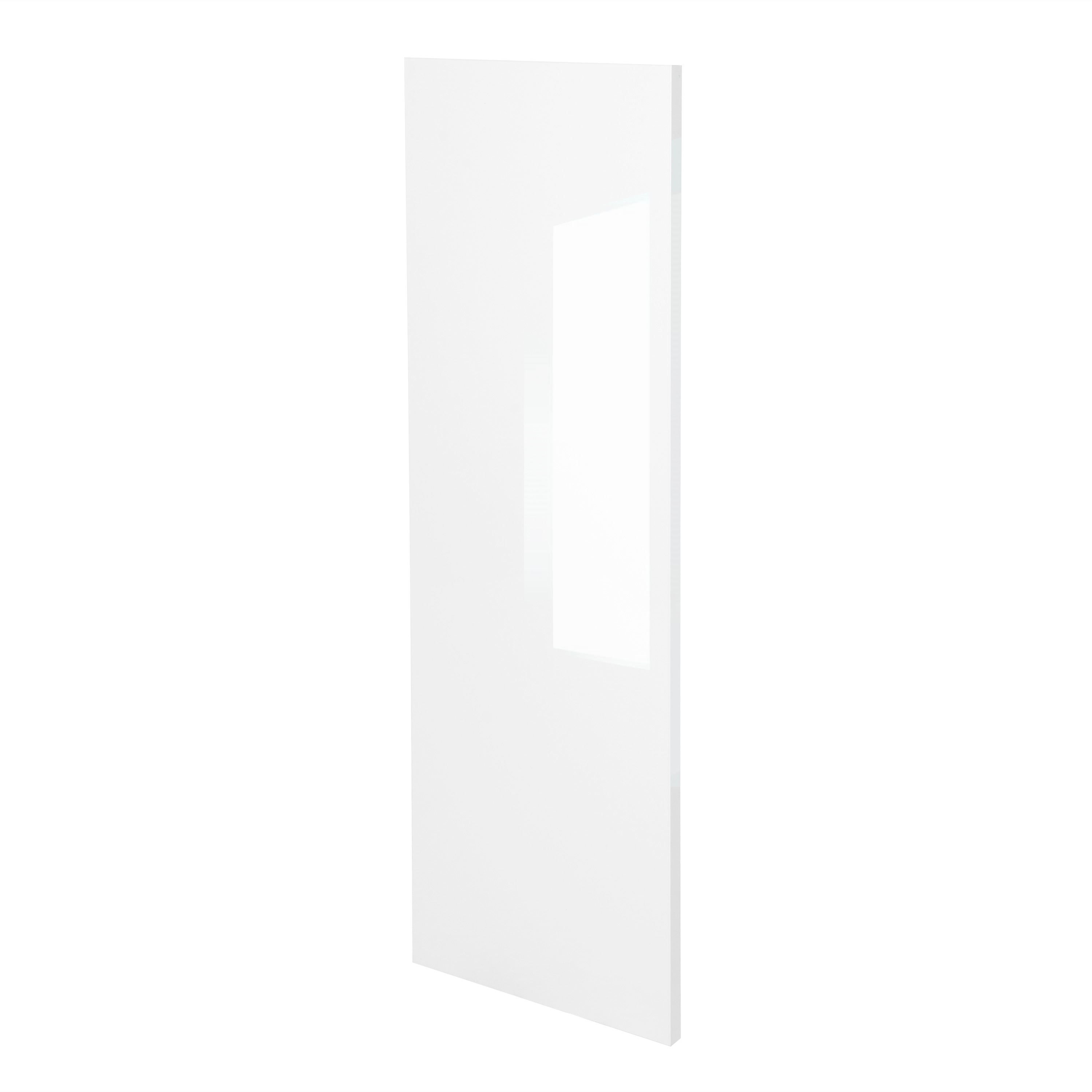 4930 CLAD ON REPLACEMENT WALL END PANEL 760mm X 356mm WHITE   GLOSS 
