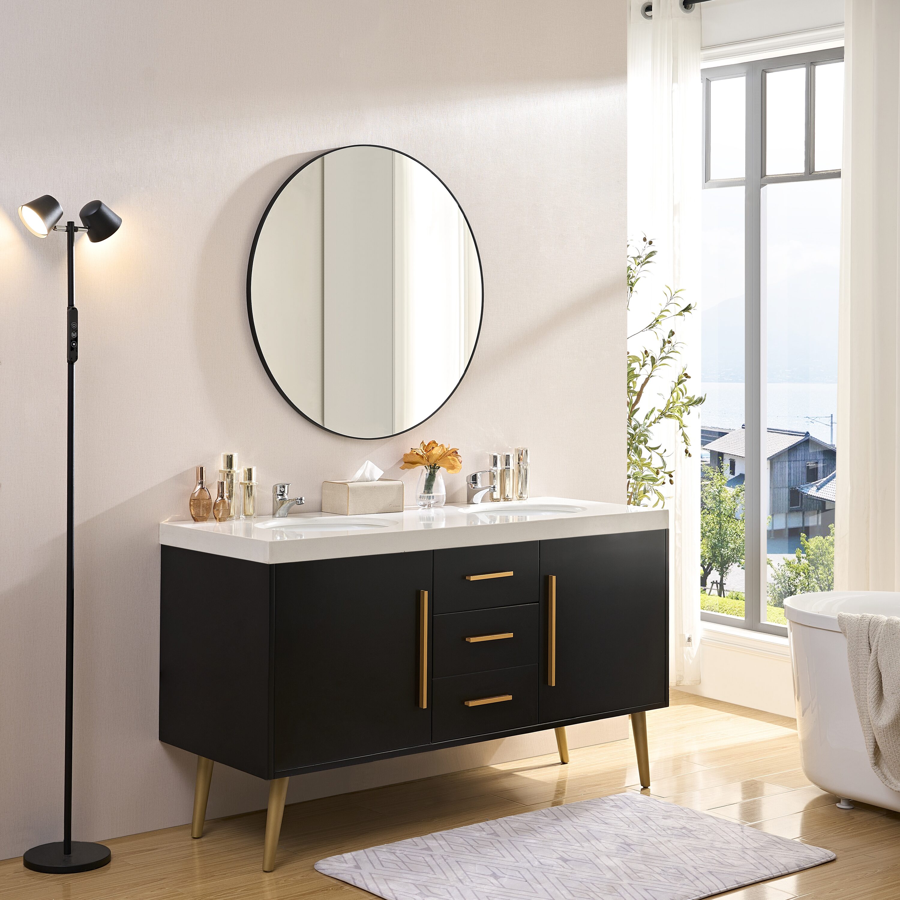 CALVON CLACRO3636MB Decor-Mirrors - View #2
