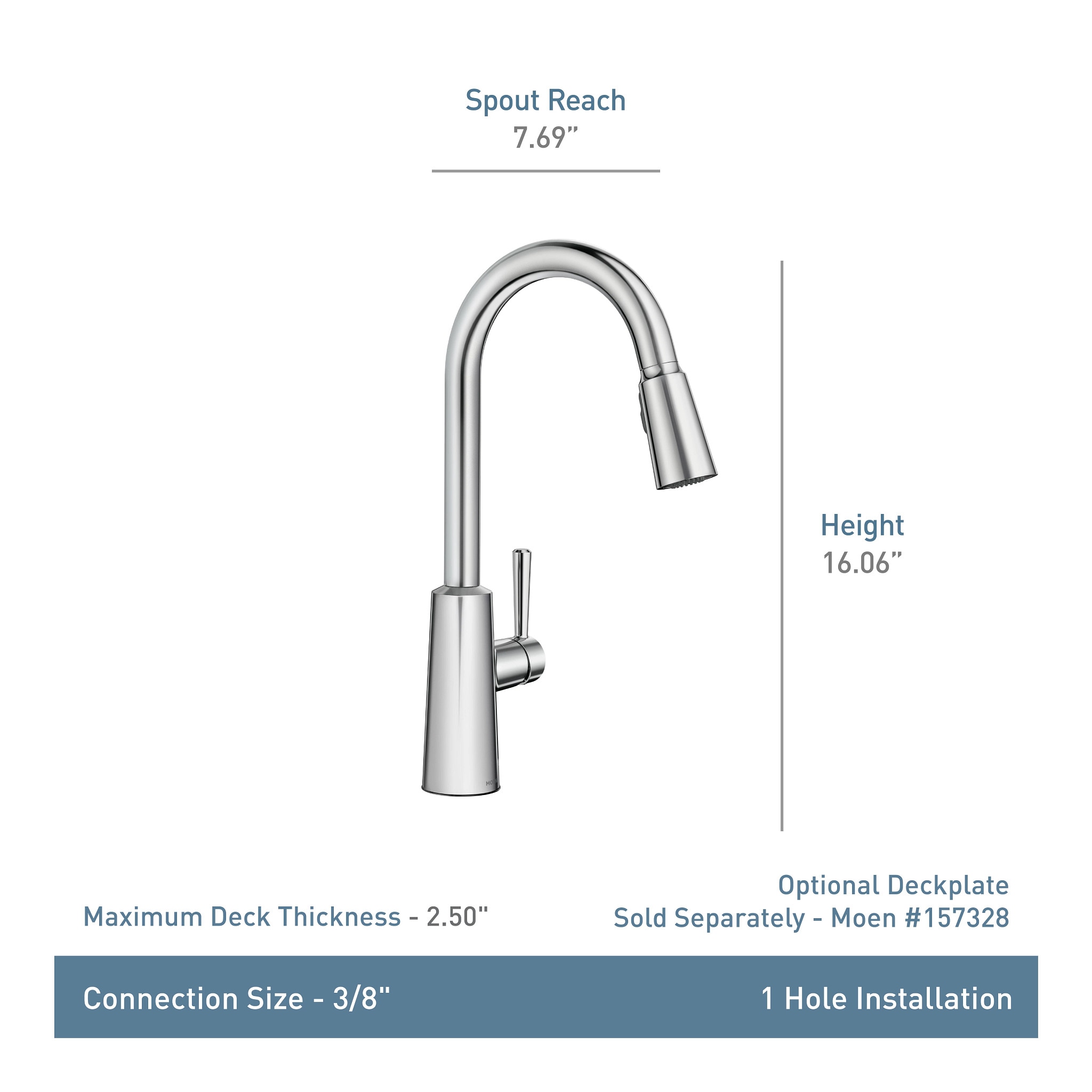 Moen 7402BL Kitchen-Faucets - View #9
