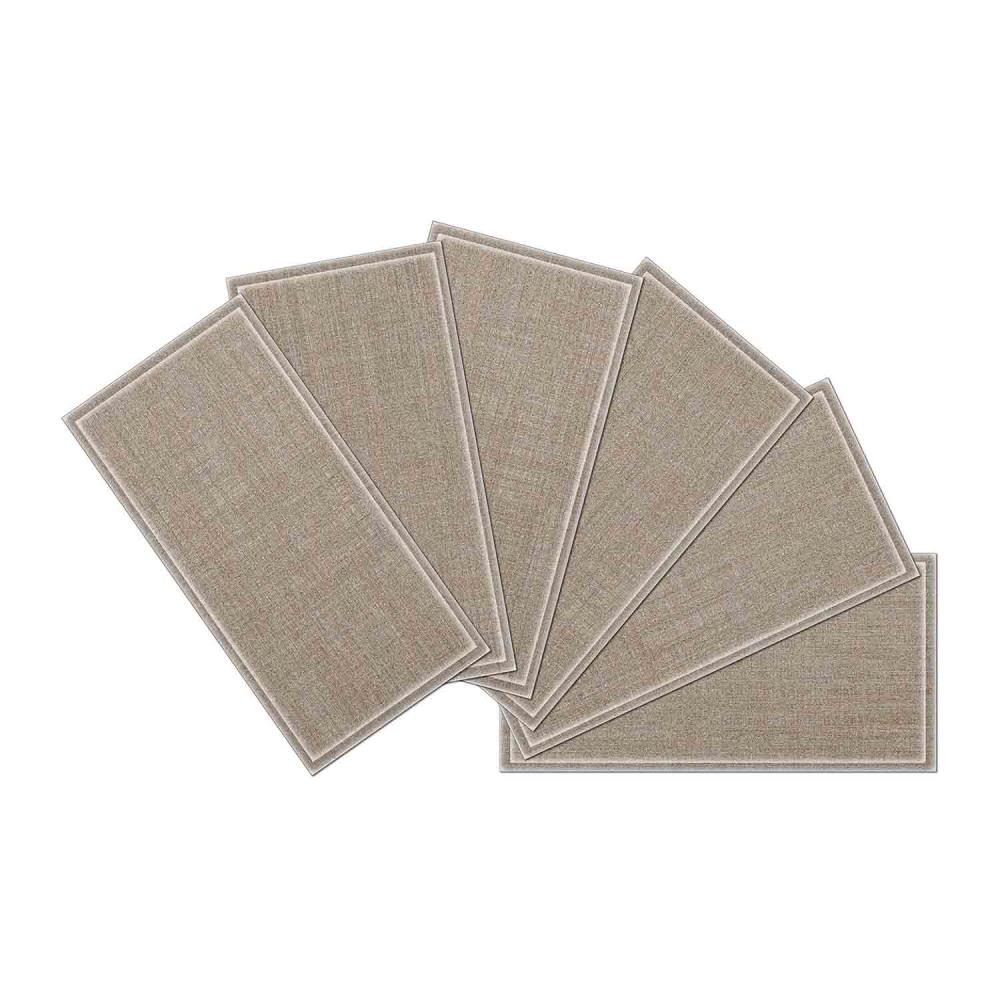 Instant Mosaic 7070101 Upscale Designs 64-Pack Multicolor 3-in x 6-in Glossy Glass Random Wall Tile
