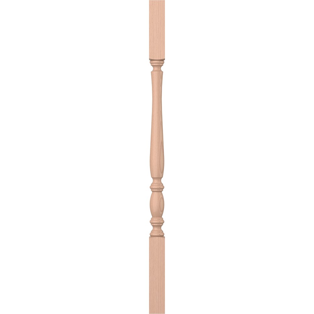 L.J. Smith Stair Systems LJP-2105-HM 34 34-in x 1.75-in Unfinished Hard Maple Square Top Stair Baluster