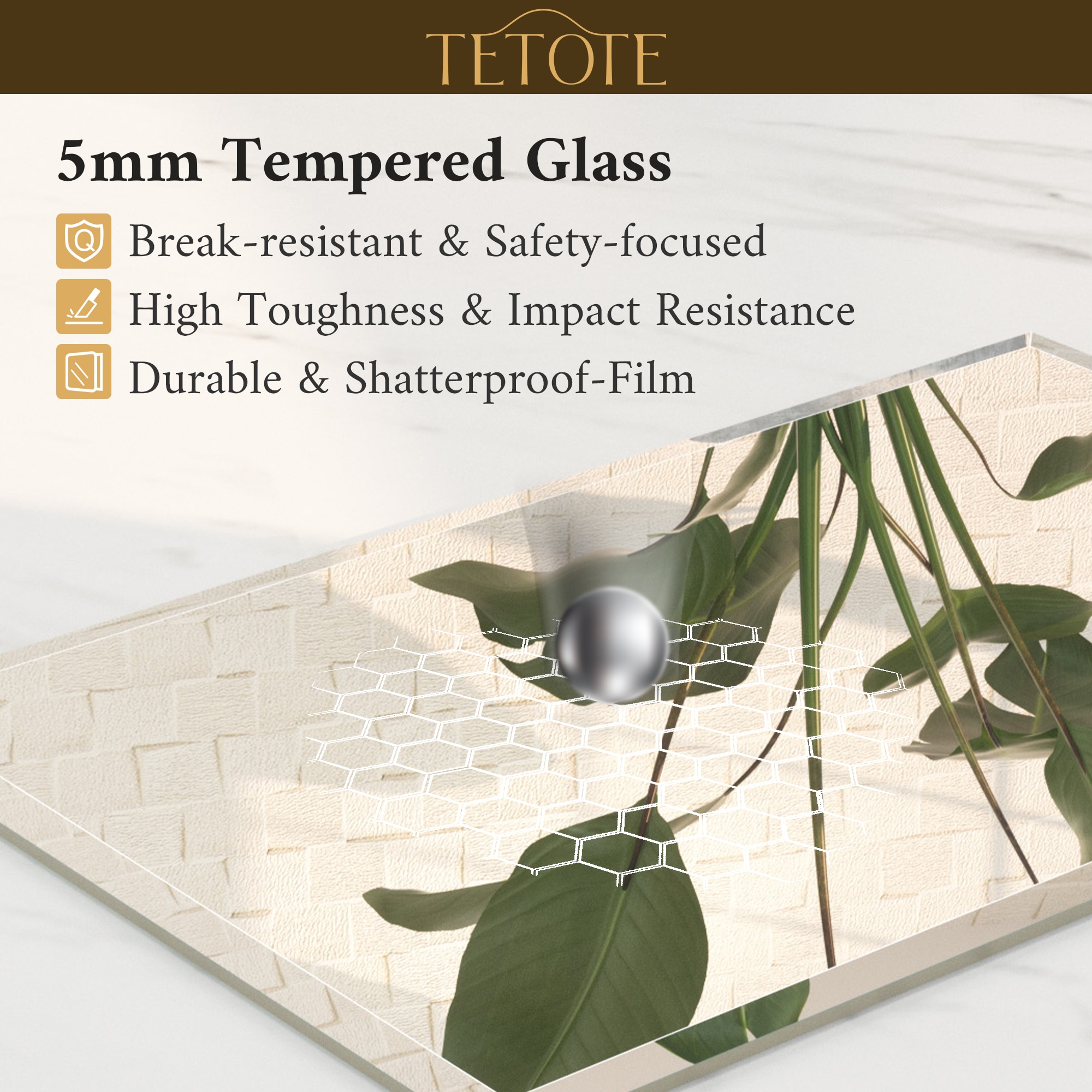 TETOTE LW-TE-BM63-7691 Framed-Bath-Mirrors - View #6