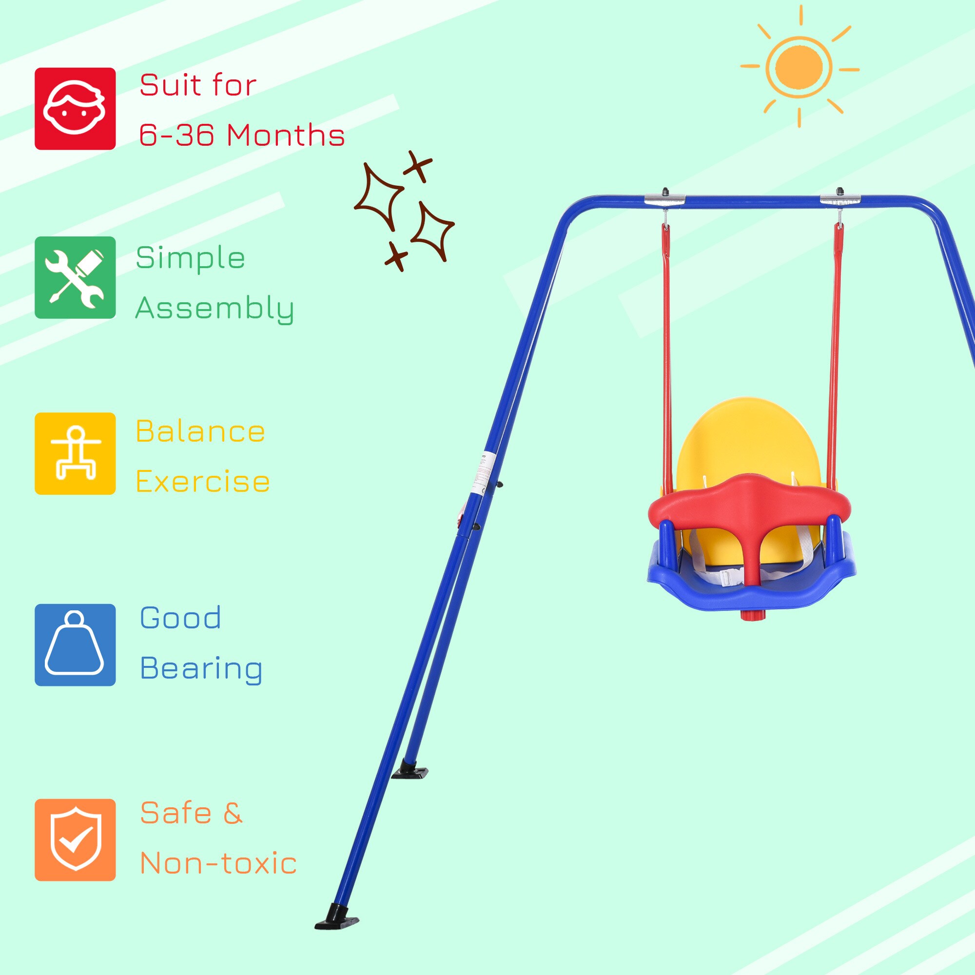 Maocao Hoom JLHR0NN8 Playset-Swings - View #4