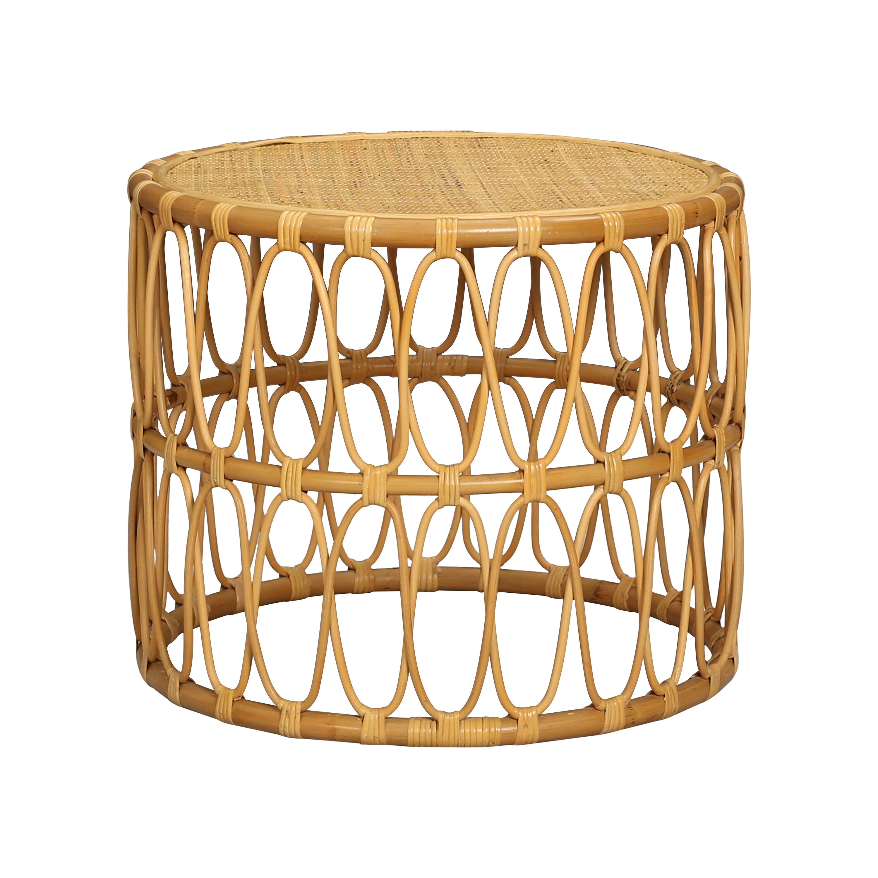 Opalhouse rattan clearance coffee table