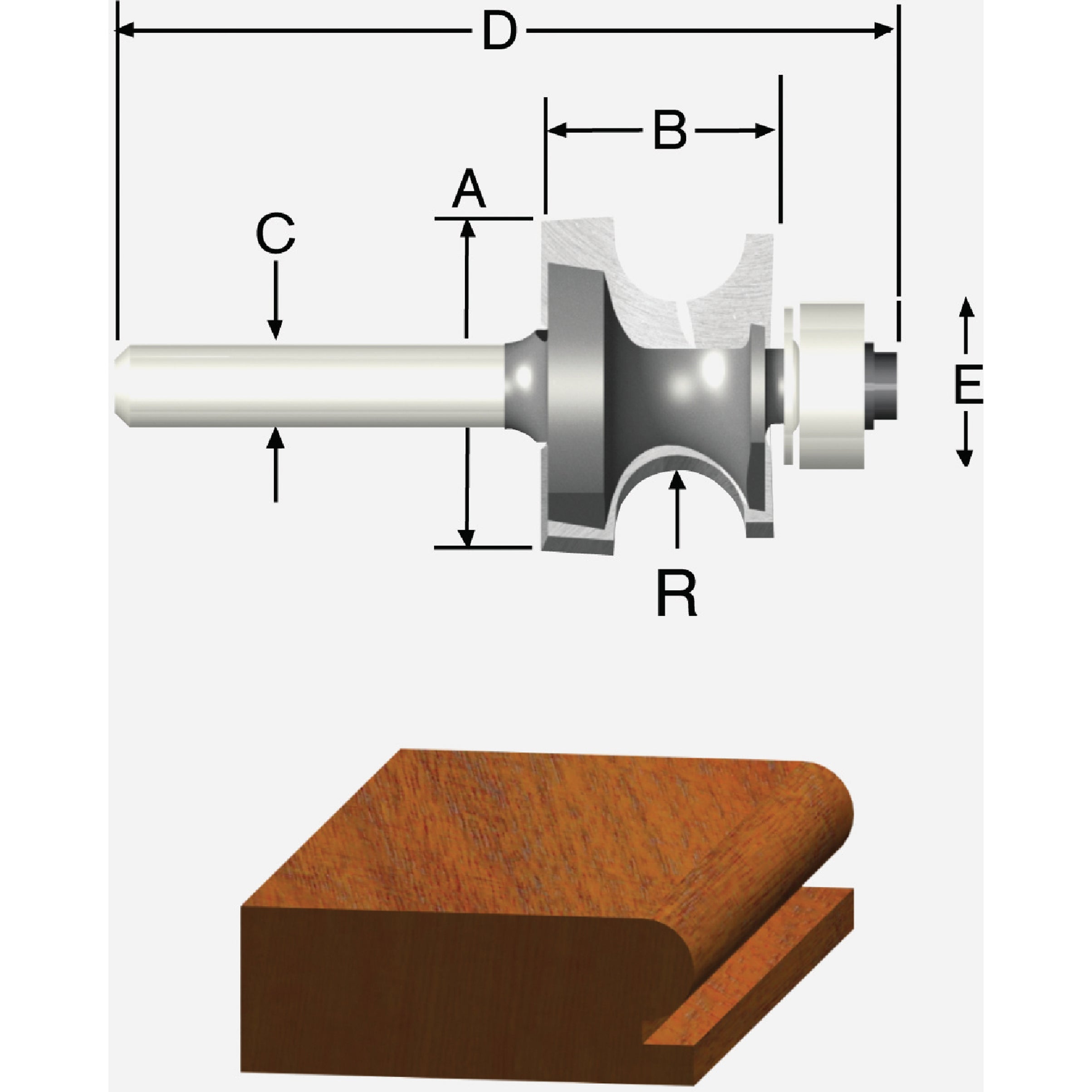 Bosch 23137 Edge-Forming-Router-Bits - View #3