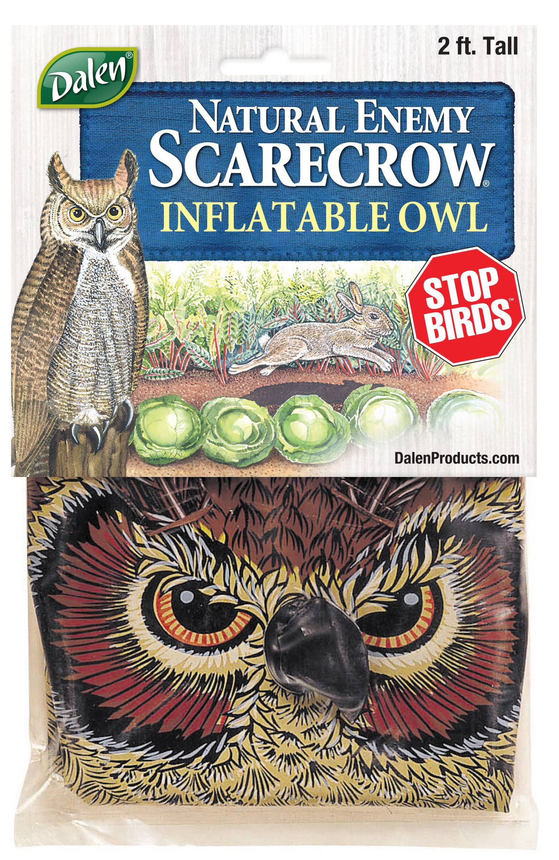 Dalen NE-OR Natural Enemy Scarecrow Inflatable Owl Decoy