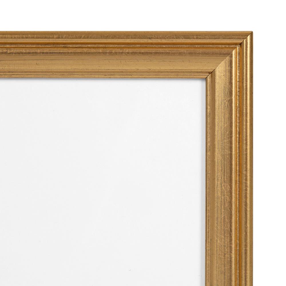 Kate and Laurel Gold Plastic Picture Frame (4-in x 6-in) in the Picture ...