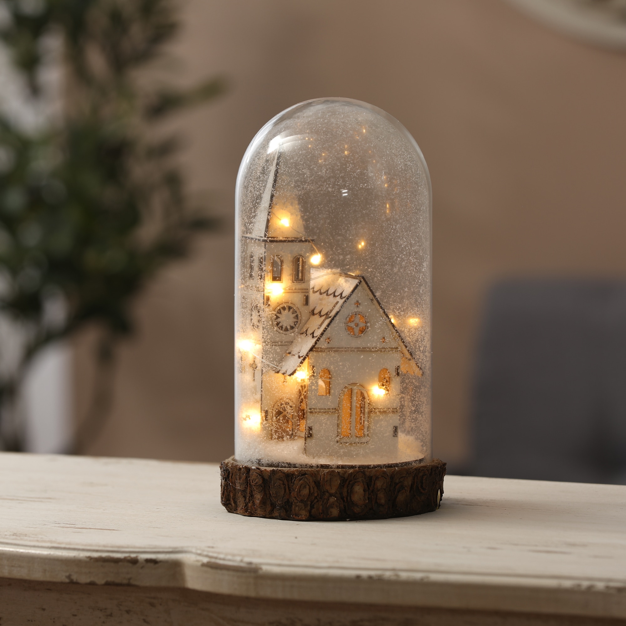 LuxenHome WHHD694 Table-Christmas-Decorations - View #2